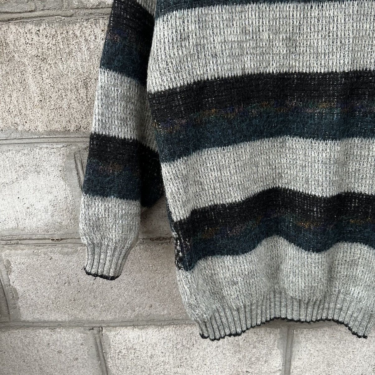 Aran Isles Knitwear Vintage Knit Wool Sweater Abstractive Y2K 00s USA Hype Trend Size US L / EU 52-54 / 3 - 8 Thumbnail