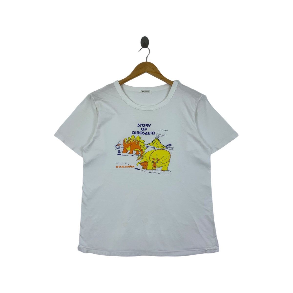 Vintage Vintage JAPAN ANIMATION KYOLEOPIN Story Of Dinosaurs Size S / US 4 / IT 40 - 1 Thumbnail