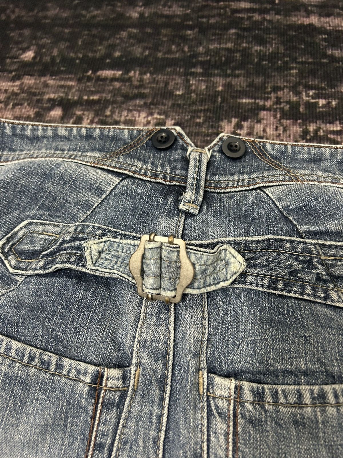 Marithe + Francois Girbaud Vintage Marithe Francois Girbaud washed Jeans Size US 32 / EU 48 - 6 Thumbnail