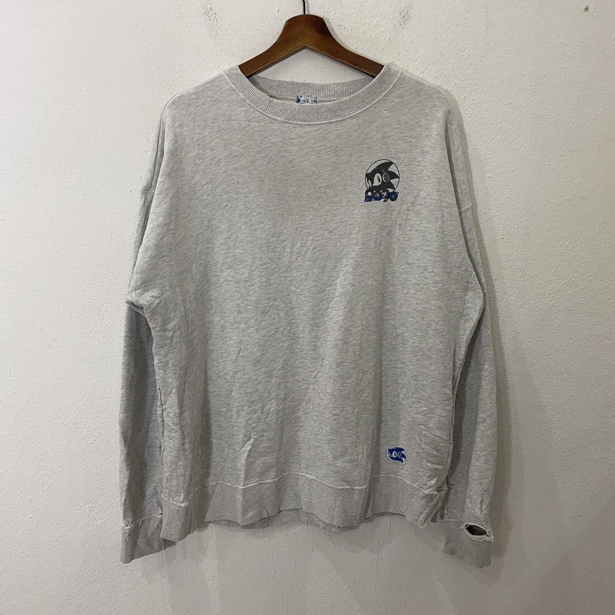 Vintage Vintage Sonic 9090 Distressed Sweatshirt Size US L / EU 52-54 / 3 - 7 Thumbnail
