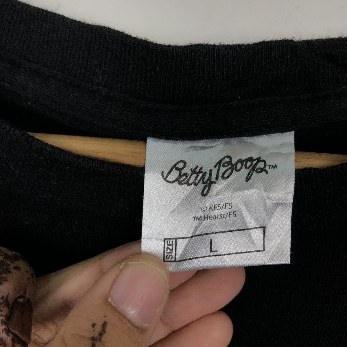 Japanese Brand VINTAGE BETTY BOOP T-SHIRT BIG LOGO STREETWEAR STYLE JAPAN Size US L / EU 52-54 / 3 - 8 Thumbnail