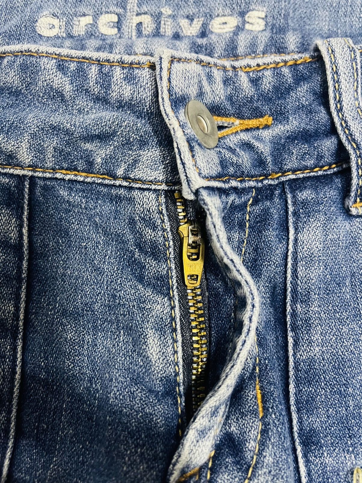 Japanese Brand Archieves Distressed Jeans (16) Size 30" / US 8 / IT 44 - 10 Thumbnail