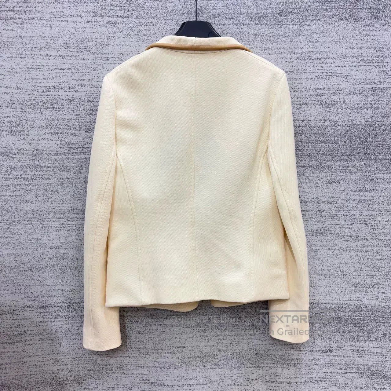 Hermes cream fitted long coat by hermes. Size US M / EU 48-50 / 2 - 2 Thumbnail