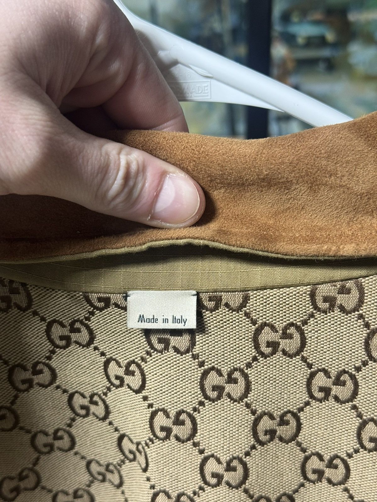 Gucci Gucci Reversible GG Jacket 'Light Brown' Size US M / EU 48-50 / 2 - 5 Thumbnail