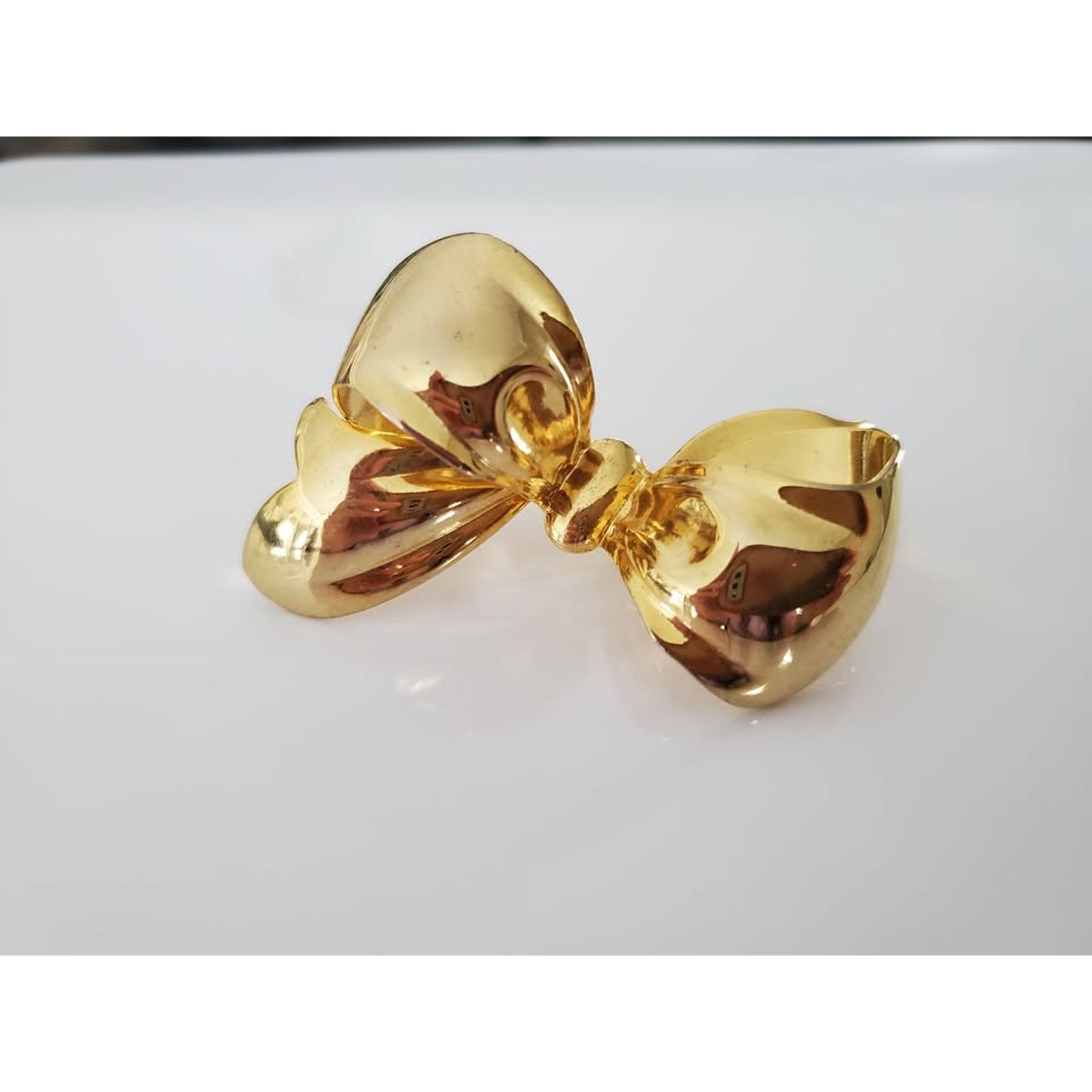 Other Vintage Gold Bow Tie Brooch Size ONE SIZE - 1 Thumbnail
