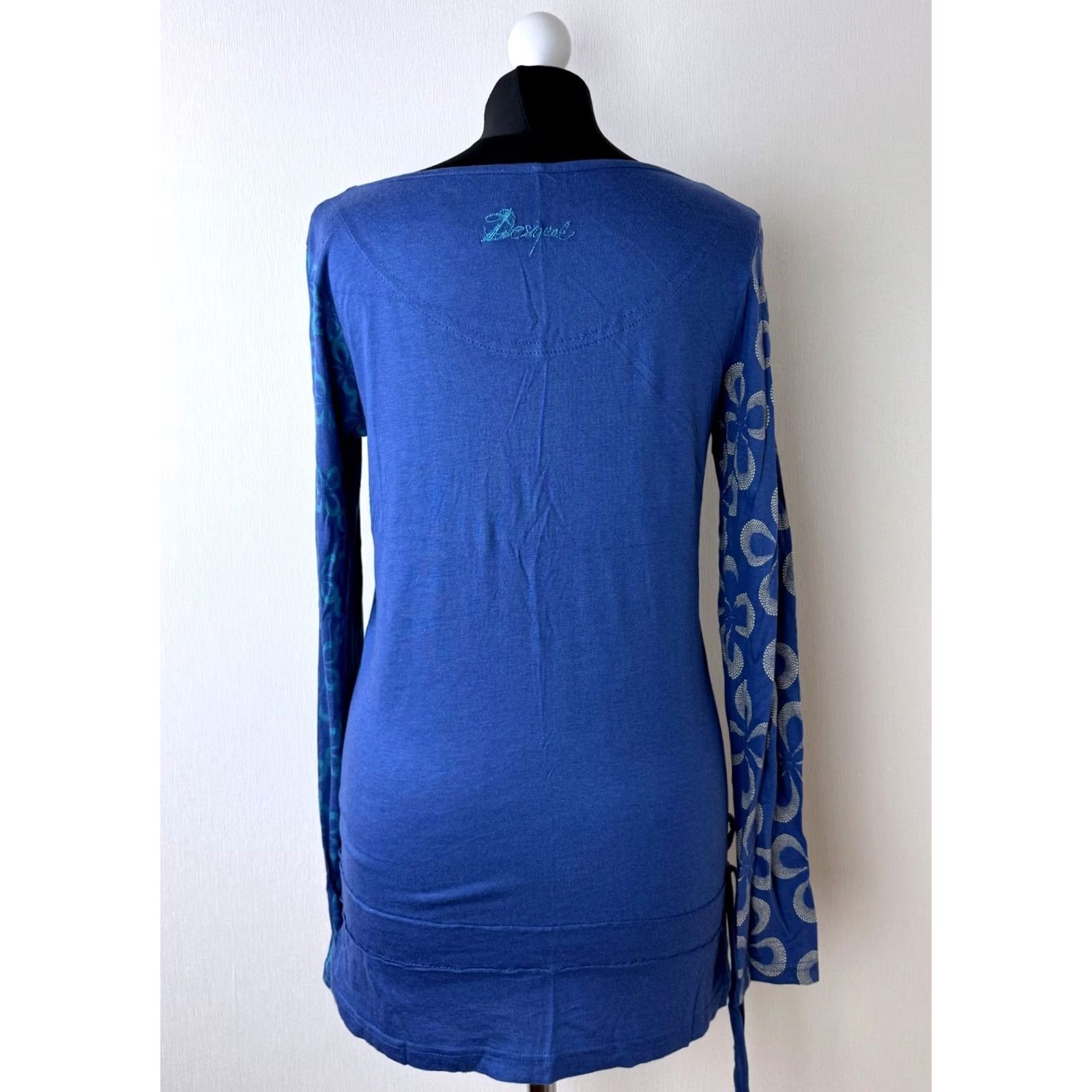 Desigual Desigual Shirt Tunic Womens Size L Multicoloured Long Sleeve Size L / US 10 / IT 46 - 7 Thumbnail