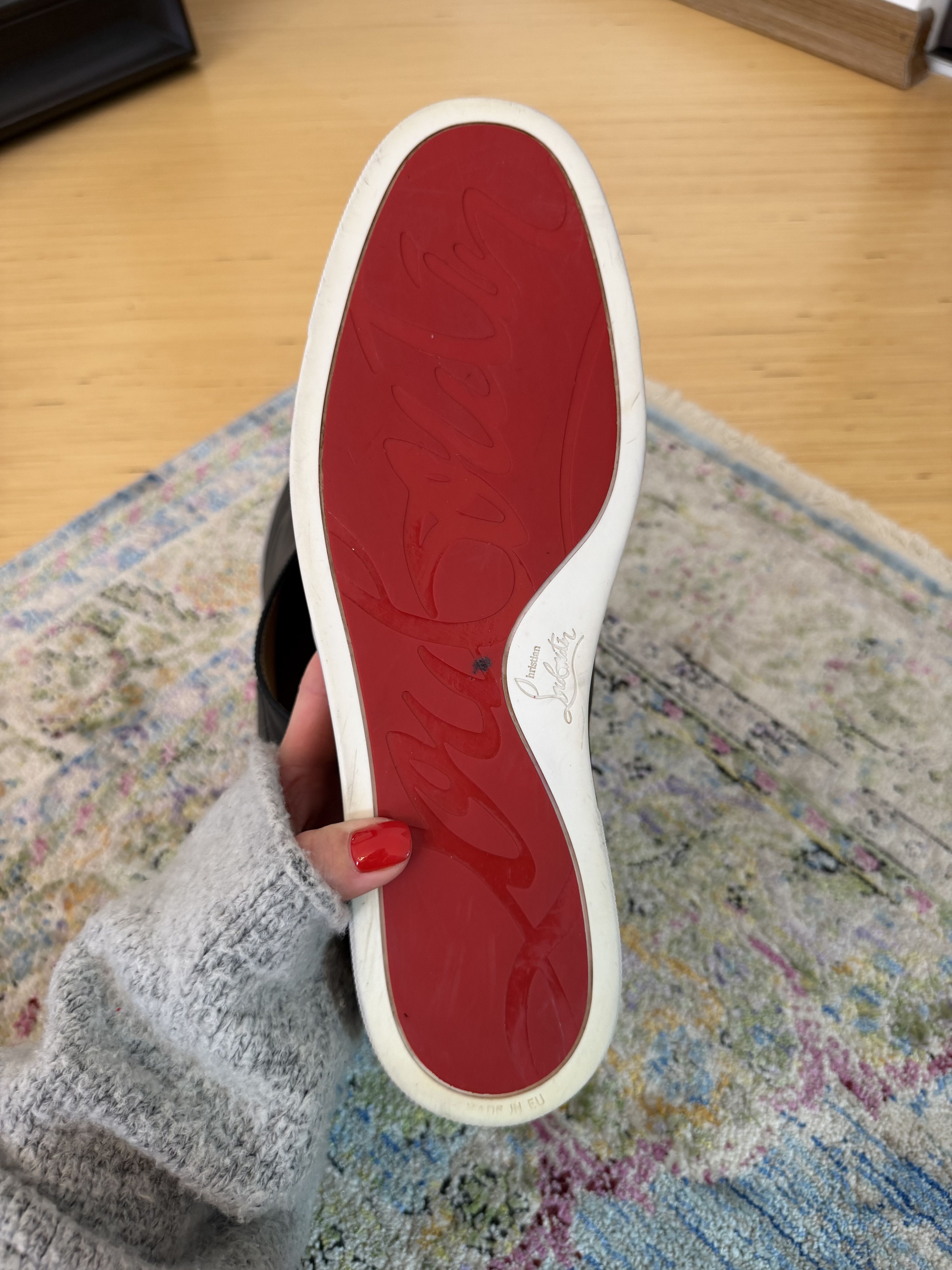 Christian Louboutin Christian Louboutin Nono Flat Chukka Boot Casual Shoe Size US 11.5 / EU 44-45 - 7 Thumbnail