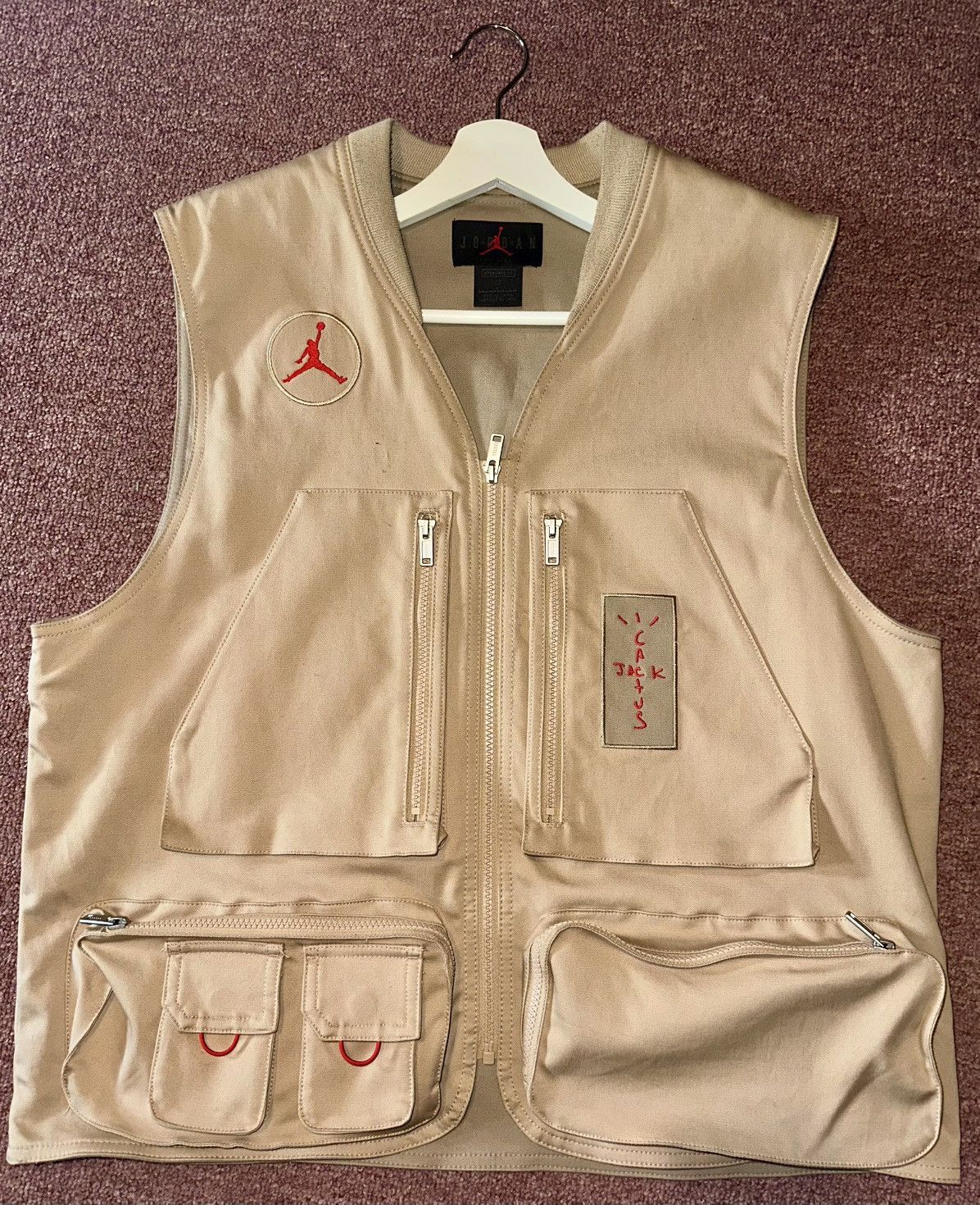 Travis Scott X Jordan Utility Vest Air Jordan Travis Jordan