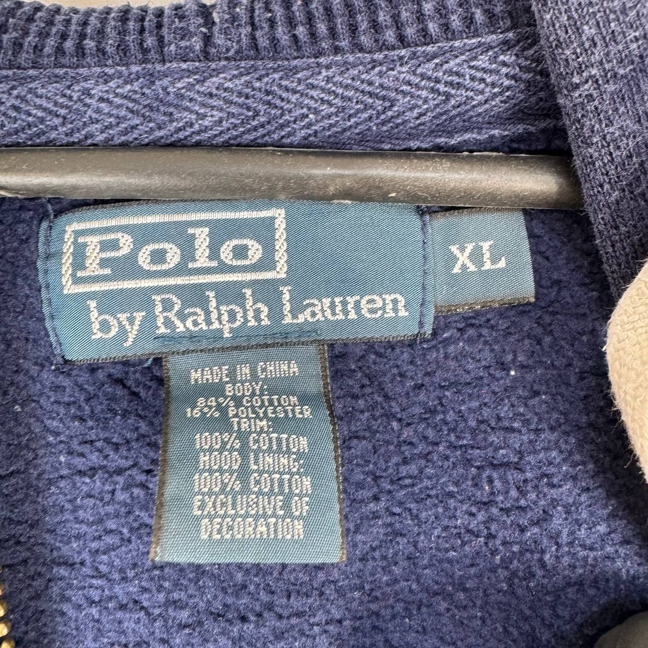 Polo Ralph Lauren Polo Ralph Lauren Zip Hoodie Navy Mens XL Size US XL / EU 56 / 4 - 4 Thumbnail