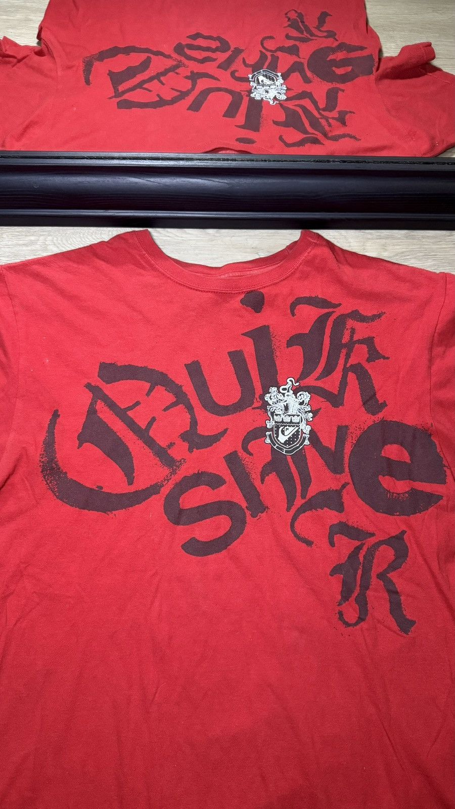 Quiksilver Y2K 2000s Quicksilver Old English Spellout Shirt Size US L / EU 52-54 / 3 - 2 Thumbnail