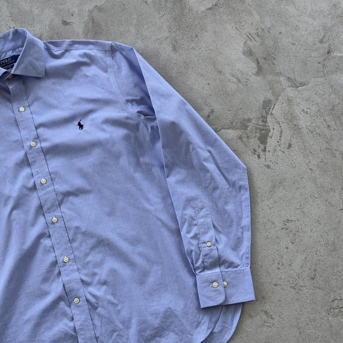 Polo Ralph Lauren × Vintage Vintage 90s Polo Ralph Lauren Button Ups Shirt Easy Care 17 Size US L / EU 52-54 / 3 - 2 Thumbnail