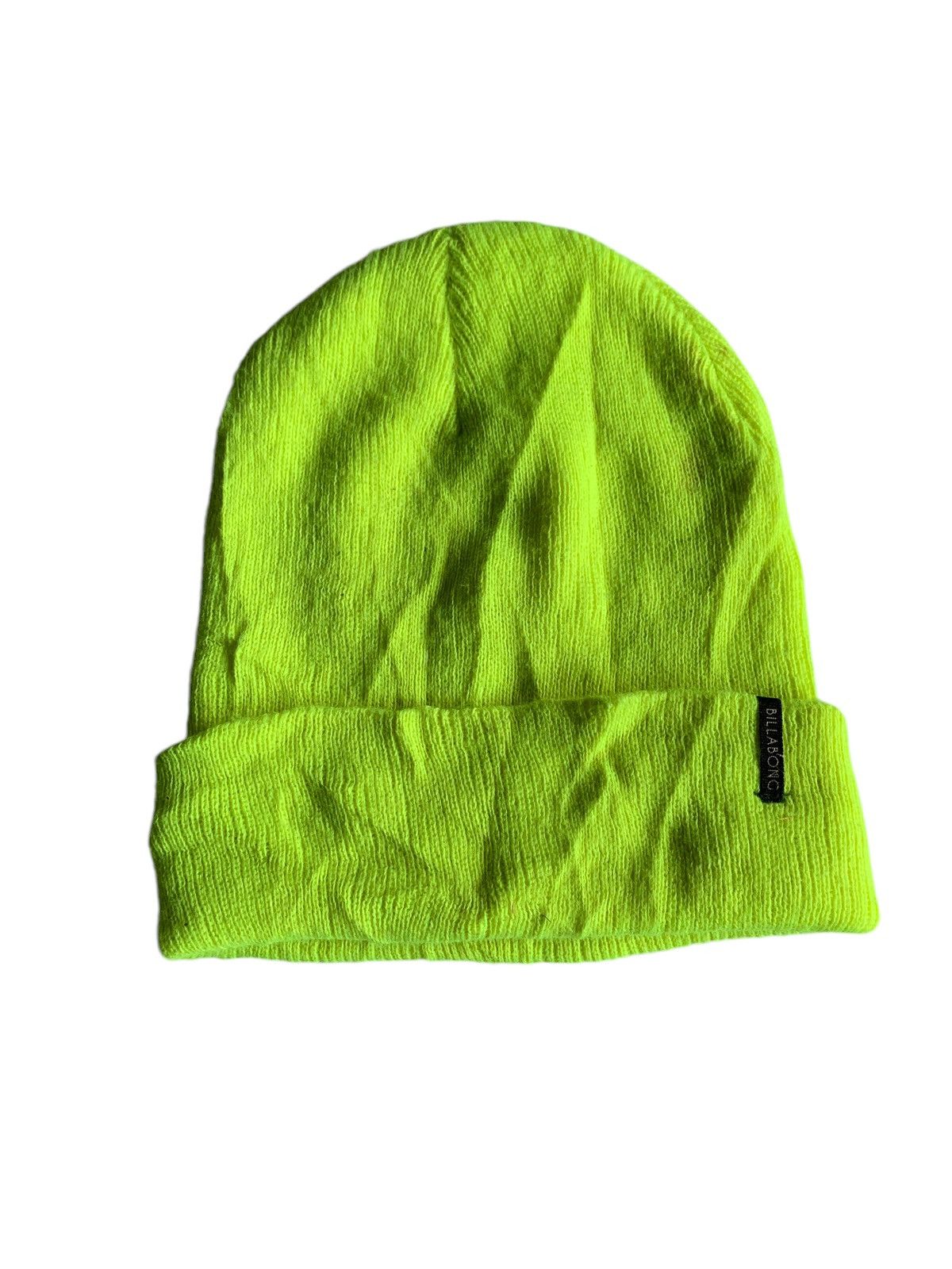 Billabong × Japanese Brand Billabong Streetwear Beanie hats with small stains Size ONE SIZE - 4 Thumbnail
