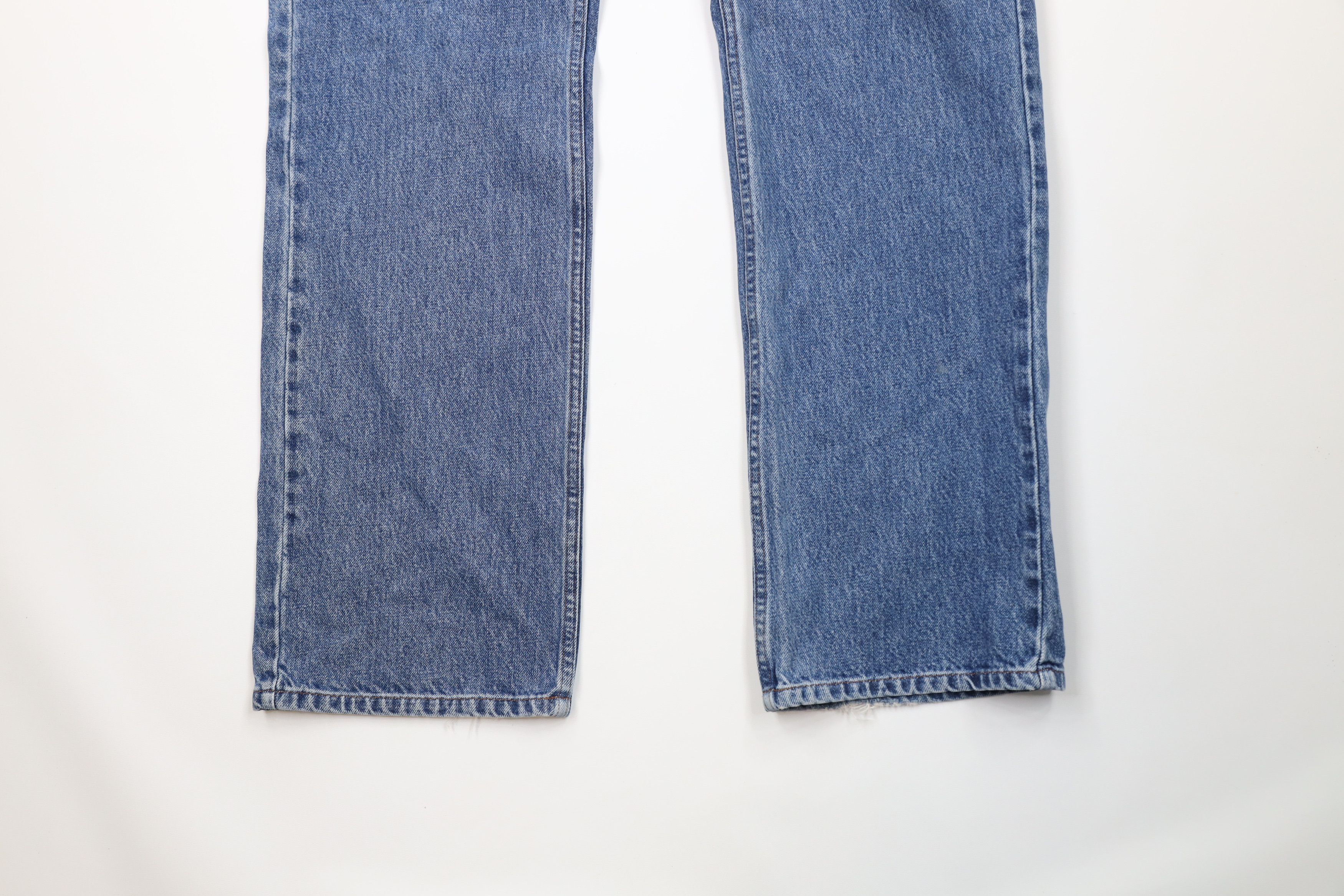 Harley Davidson Vintage 90s Y2K Harley Davidson Spell Wide Leg Denim Jeans Size US 38 / EU 54 - 3 Thumbnail