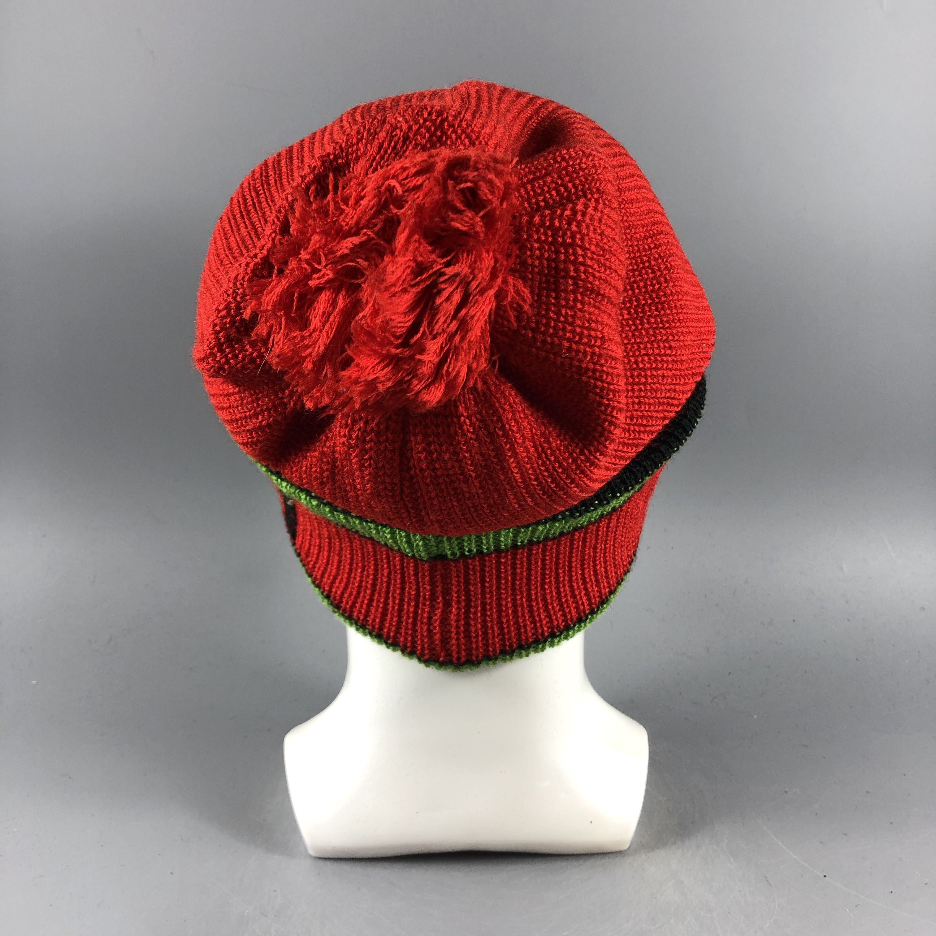 Japanese Brand × Vintage Ski Slouchy Bobble Beanie Snow Hat Snow Cap -D534 Size ONE SIZE - 3 Thumbnail