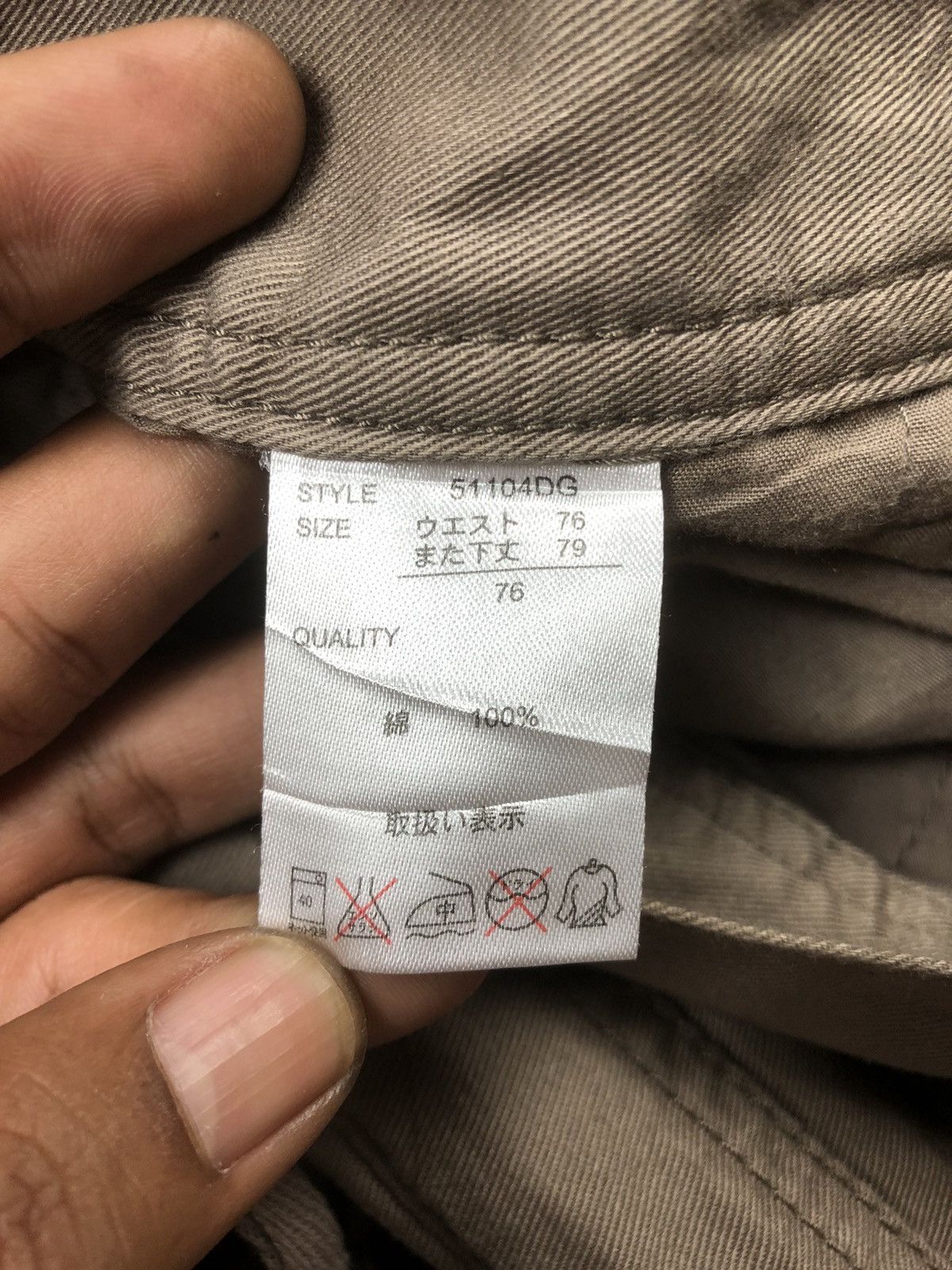 Japanese Brand Vintage Crazy Dack Dive Bondage Cargopants Size 30" / US 8 / IT 44 - 19 Thumbnail
