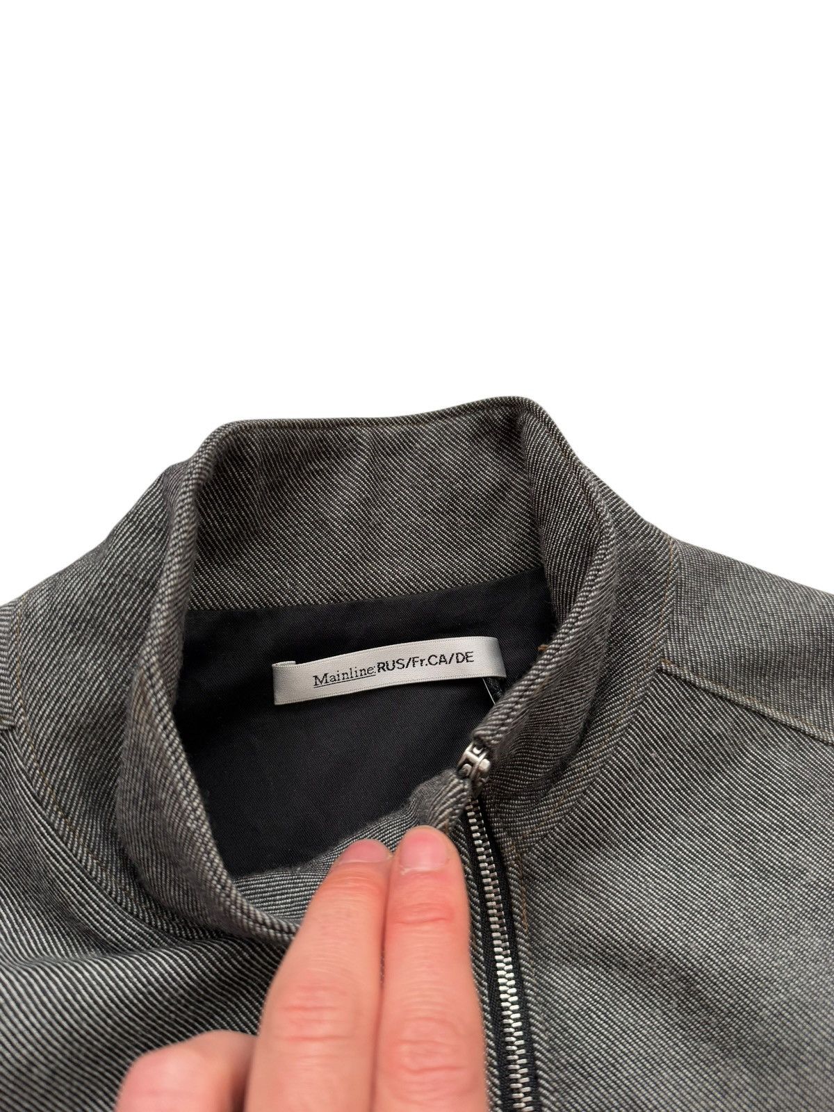 Mainline:RUS/Fr.CA/DE Fyn Rust Asymmetric Funnel Neck Jacket Size US L / EU 52-54 / 3 - 8 Thumbnail