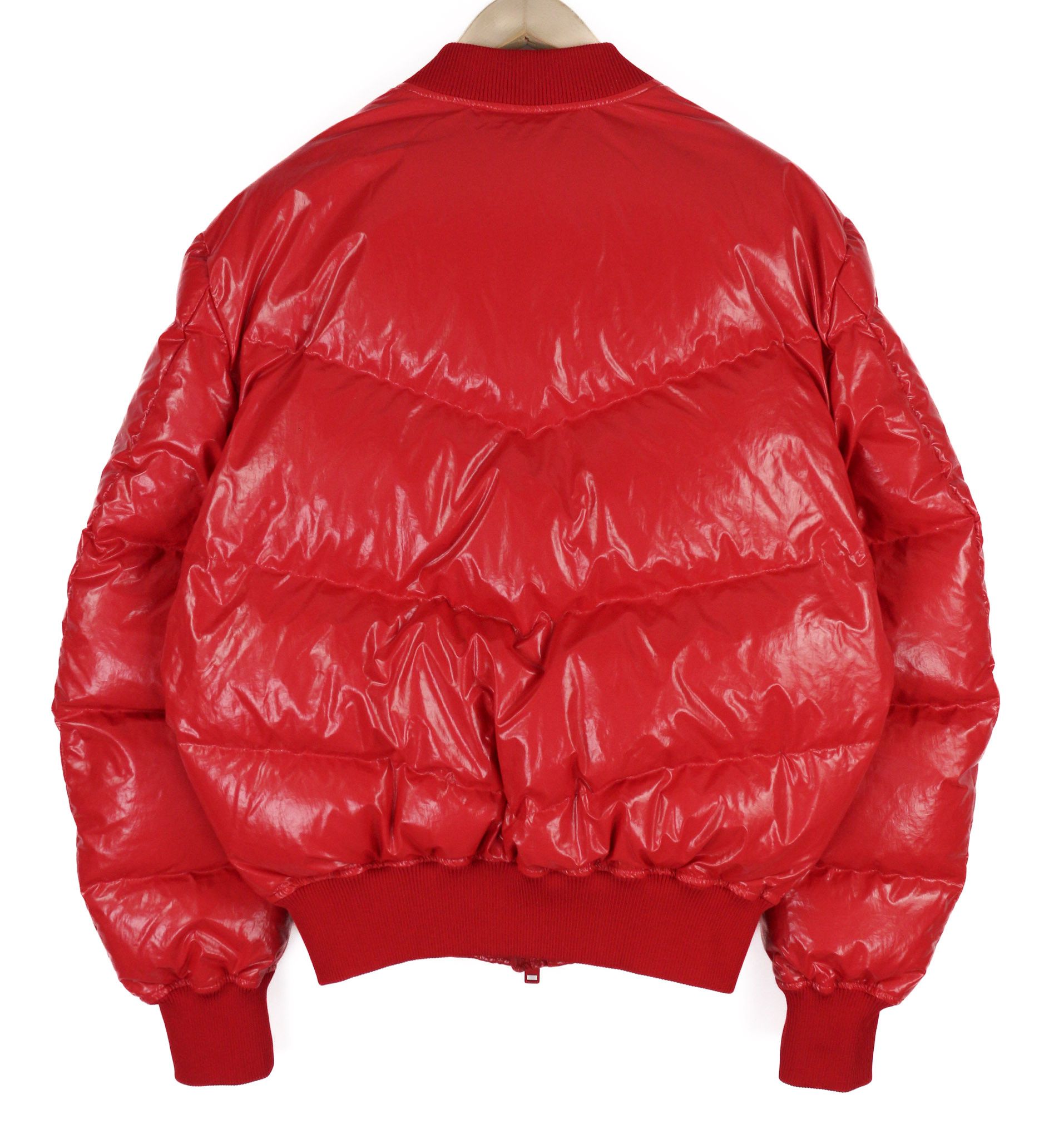Diesel W-STEN L Red Duck Down Quilted Zip Jacket 40014 Size US L / EU 52-54 / 3 - 2 Thumbnail