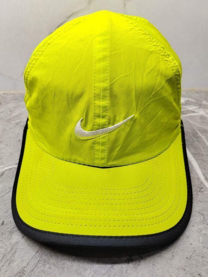 Nike Vintage Nike Running Cap Hat Size ONE SIZE - 2 Thumbnail