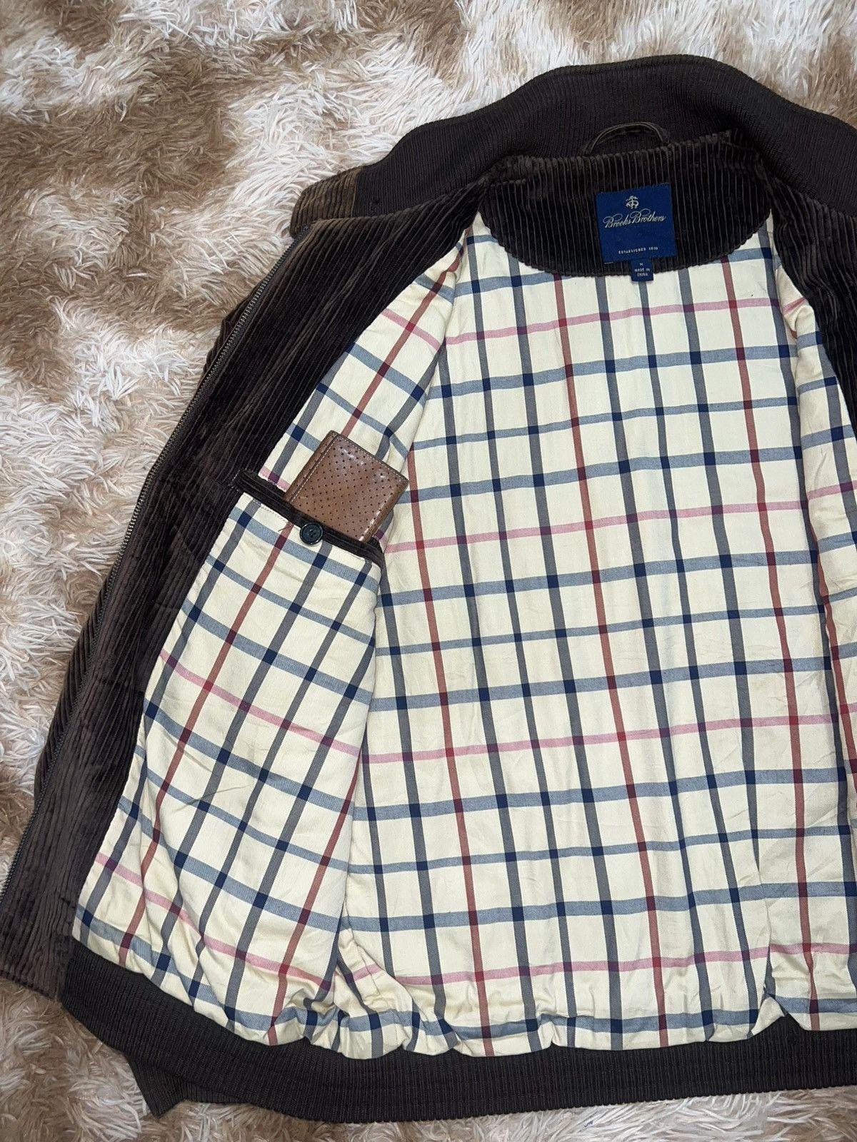 Brooks Brothers Classic Brooks Brothers Corduroy Harrington-style Jacket Size US M / EU 48-50 / 2 - 6 Thumbnail
