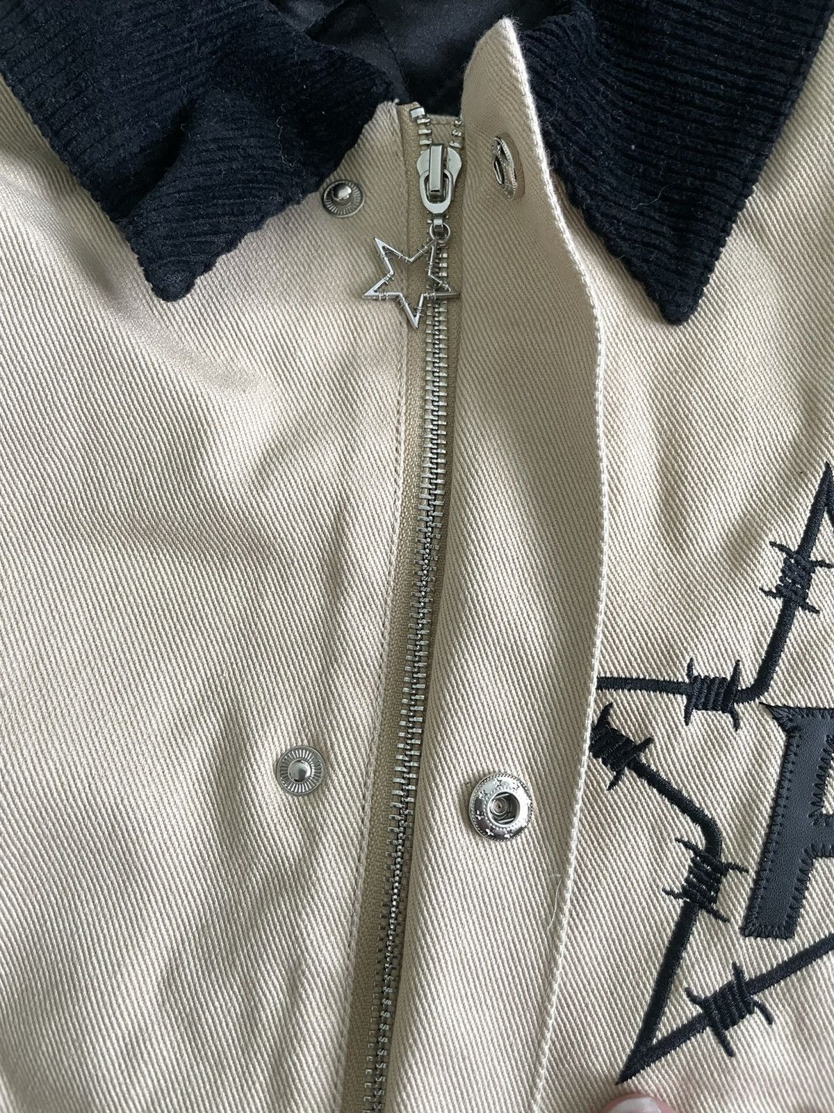 Pythia Pythia Corduroy Collar Work Jacket Size US XL / EU 56 / 4 - 3 Thumbnail
