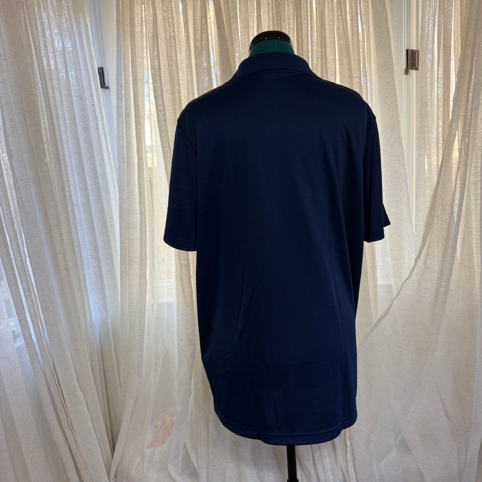 Adidas Adidas Navy Performance Polo | Sz L Size US L / EU 52-54 / 3 - 4 Thumbnail