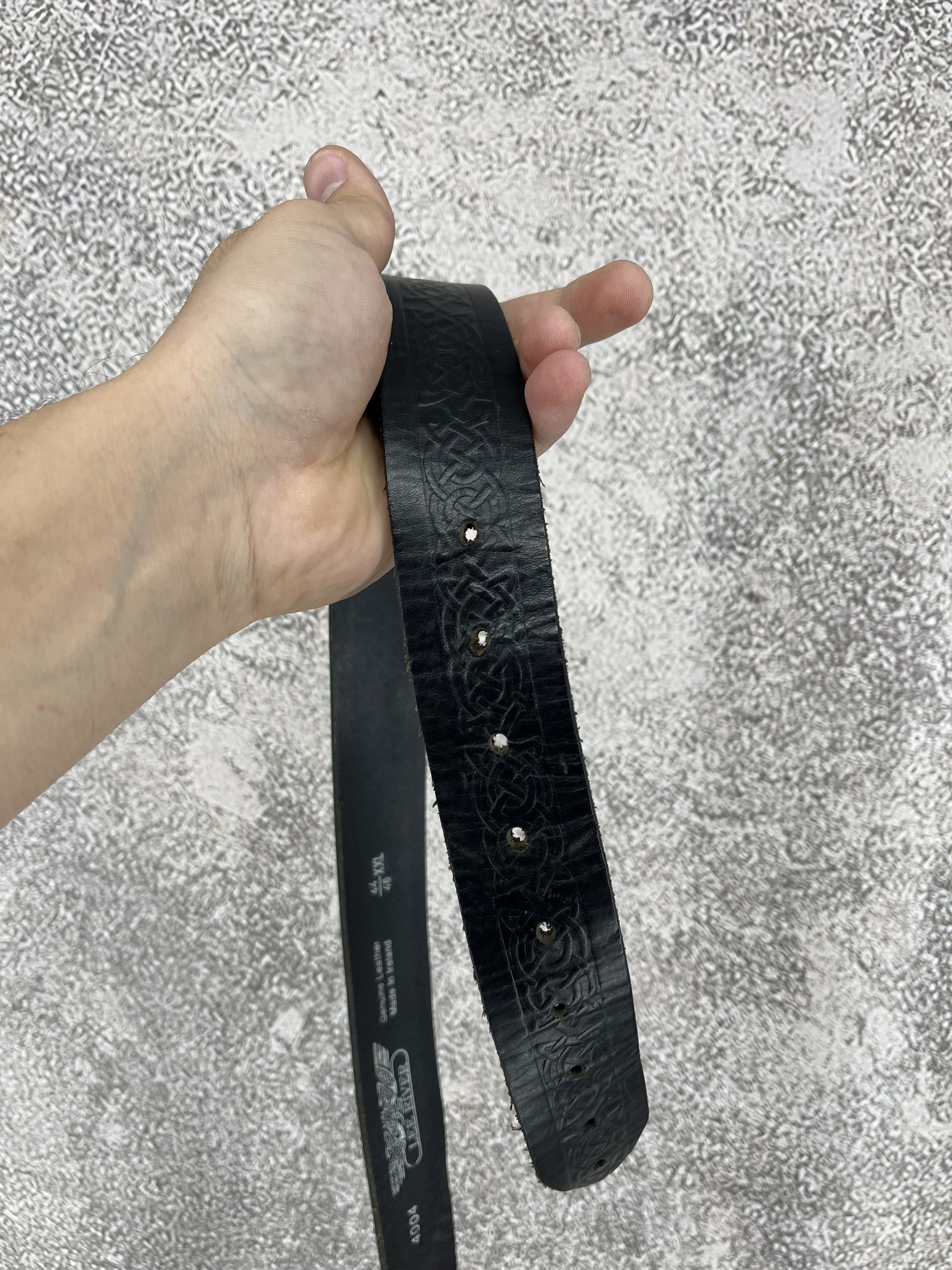 Vintage Vintage 90s Punk Belt Leather Band Rock Y2K 90s Y2K Size ONE SIZE - 9 Thumbnail