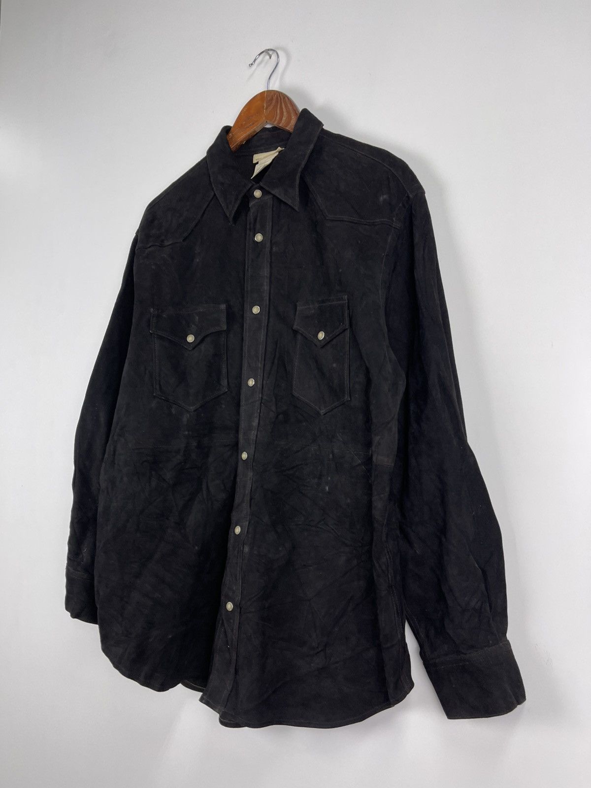 Vintage Vintage Western Shirt Leather Size US L / EU 52-54 / 3 - 4 Thumbnail