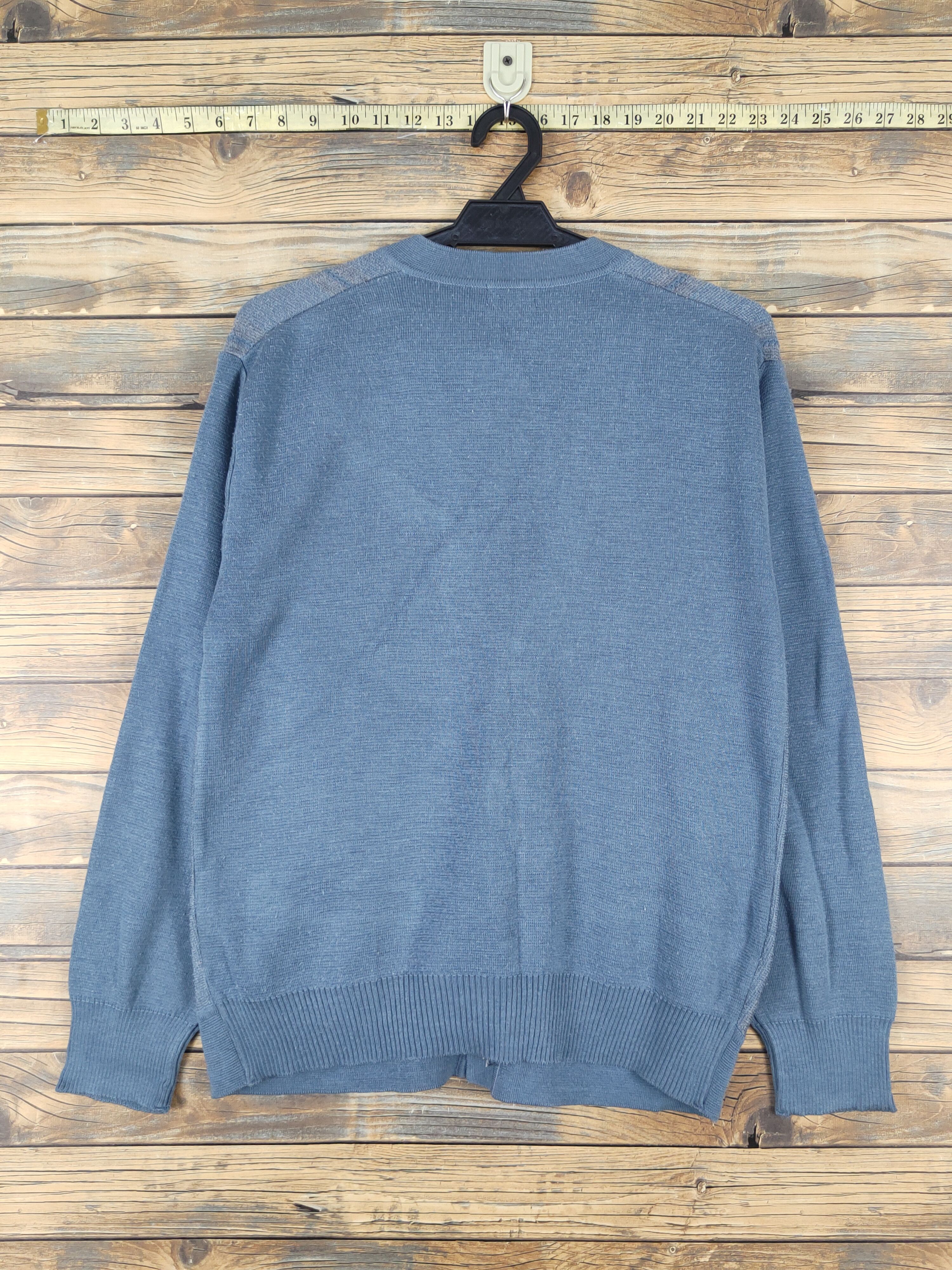 Homespun Knitwear × Japanese Brand Pinnacle Alps Blue Knitwear Cardigan #W1284$0 Size US M / EU 48-50 / 2 - 7 Thumbnail