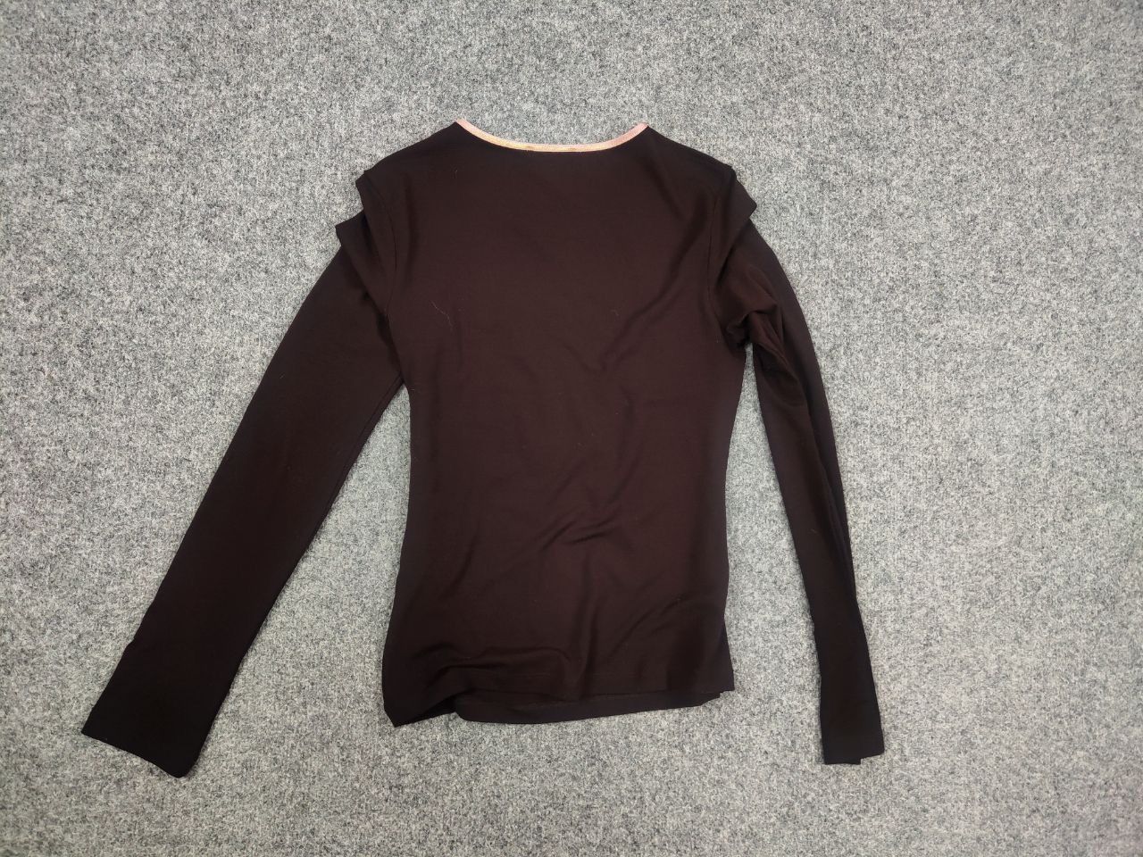 Versace Vintage Versace All Logo Brown Womens Long sleeve Y2K Style Size M / US 6-8 / IT 42-44 - 9 Thumbnail
