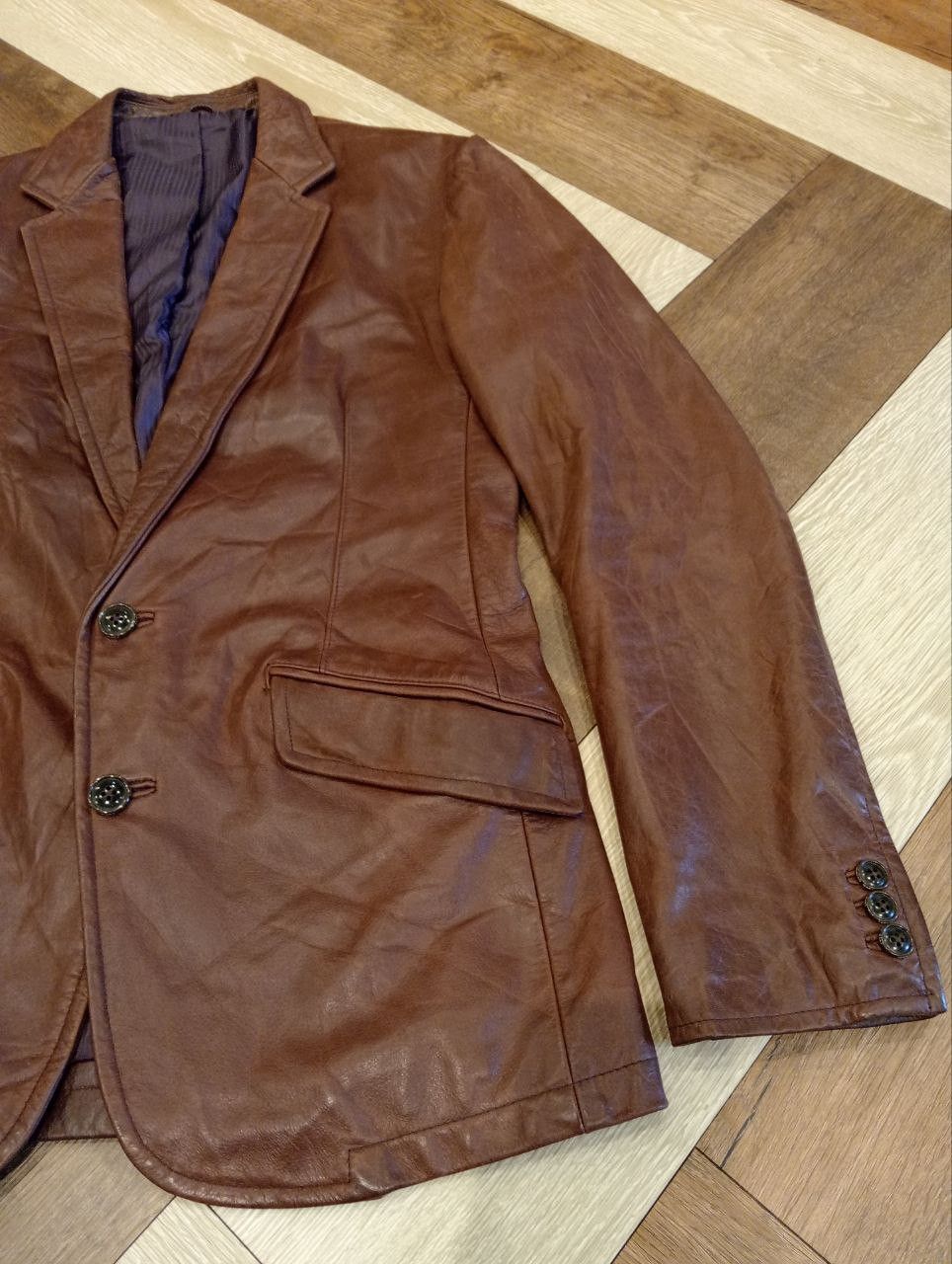 Tornado Mart TORNADO MART JAPAN LEATHER JACKET - SIZE L Size US L / EU 52-54 / 3 - 7 Thumbnail