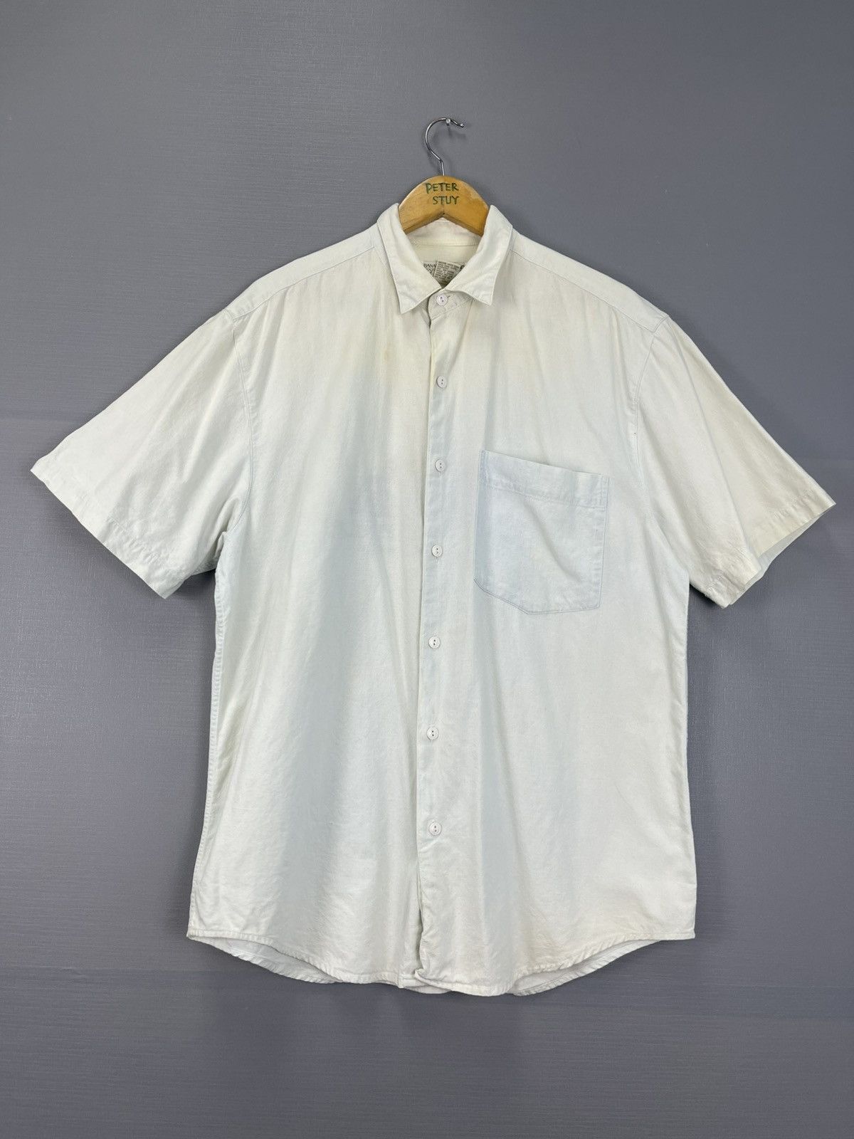 Banana Republic Vintage Banana Republic Button Shirt Size US M / EU 48-50 / 2 - 2 Thumbnail