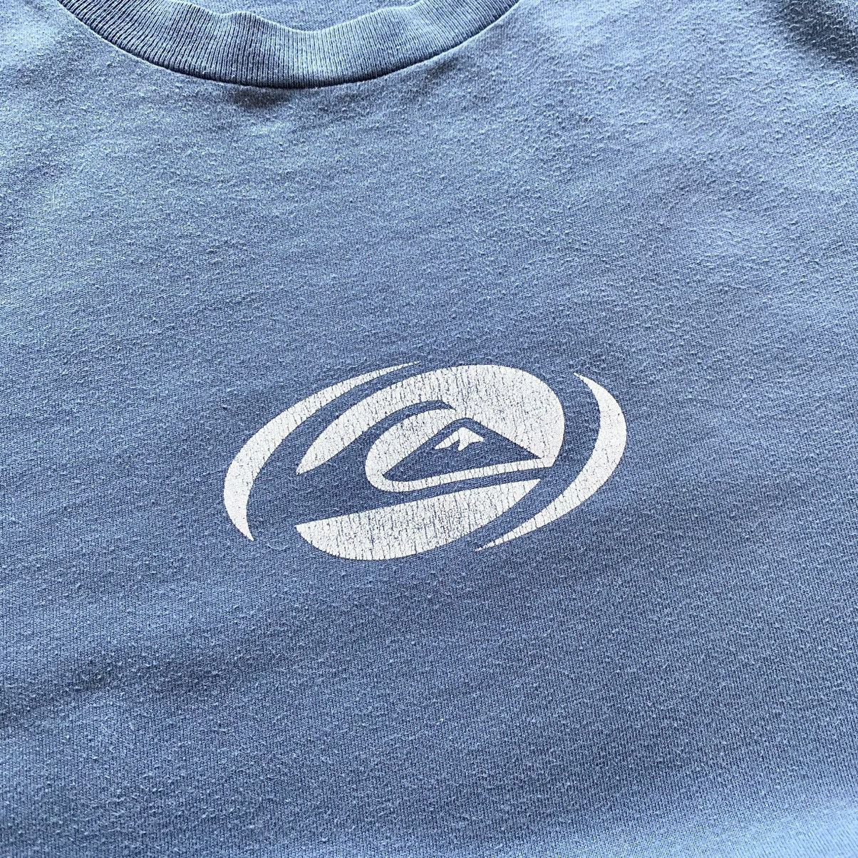 Quiksilver Vintage Quicksilver Big Logo Billabong Vibe T-shirt Tee Surf Size US M / EU 48-50 / 2 - 6 Thumbnail