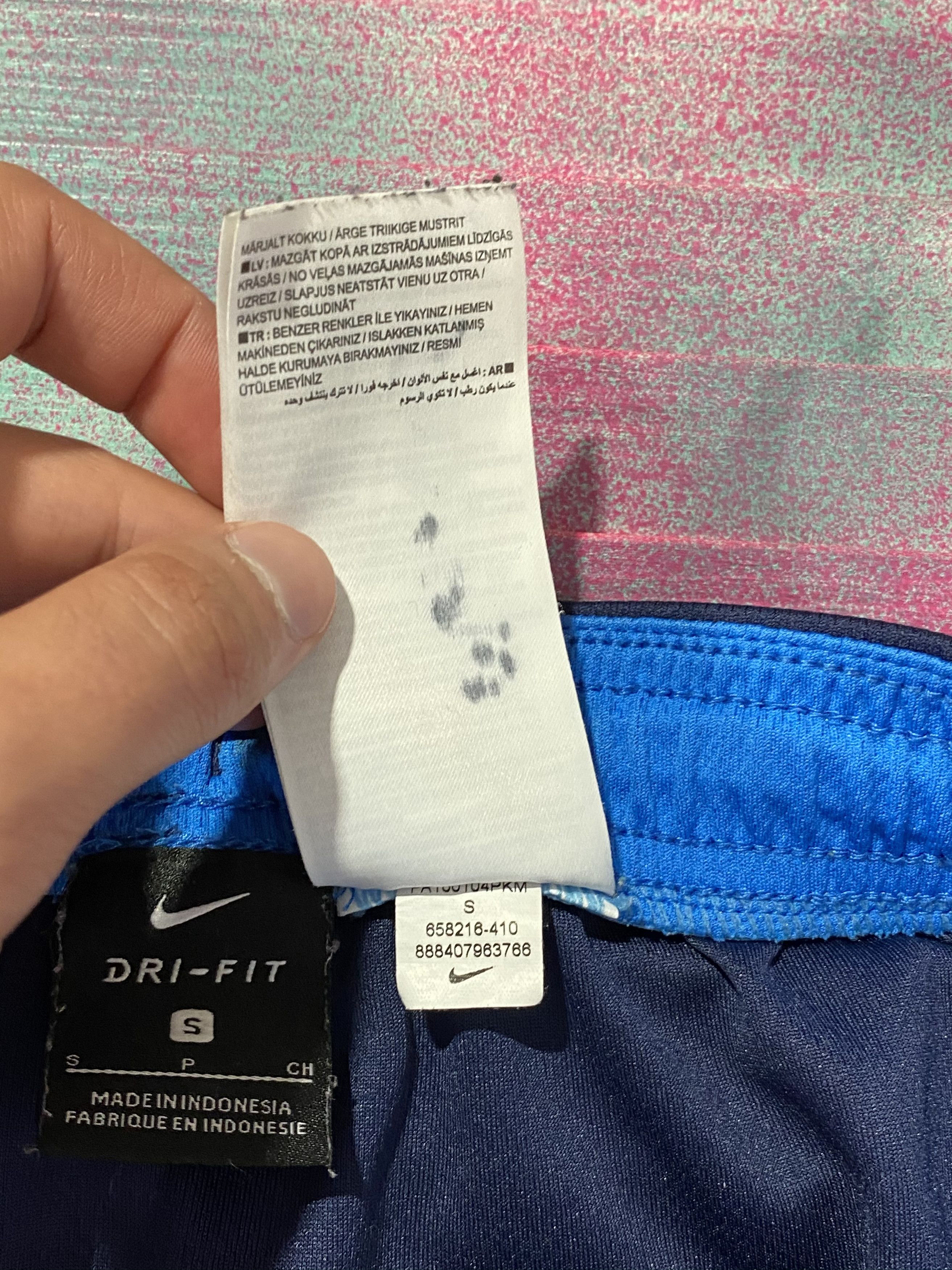 Nike Vintage Y2K Nike Blue Shorts Size US 32 / EU 48 - 6 Thumbnail