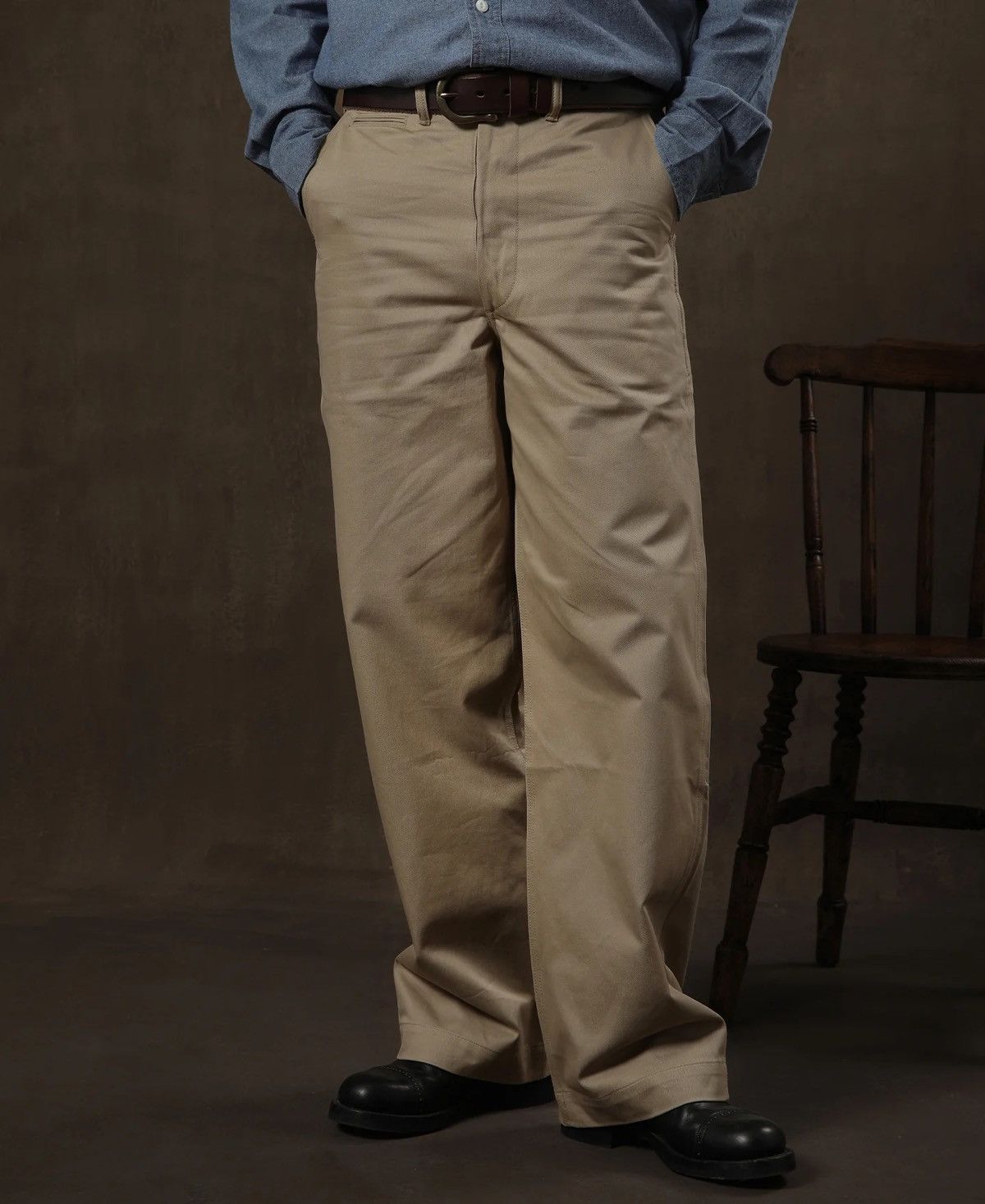 Japanese Brand Outstanding Co Us Army 1941 Military Officer Trousers Size US 32 / EU 48 - 10 Thumbnail