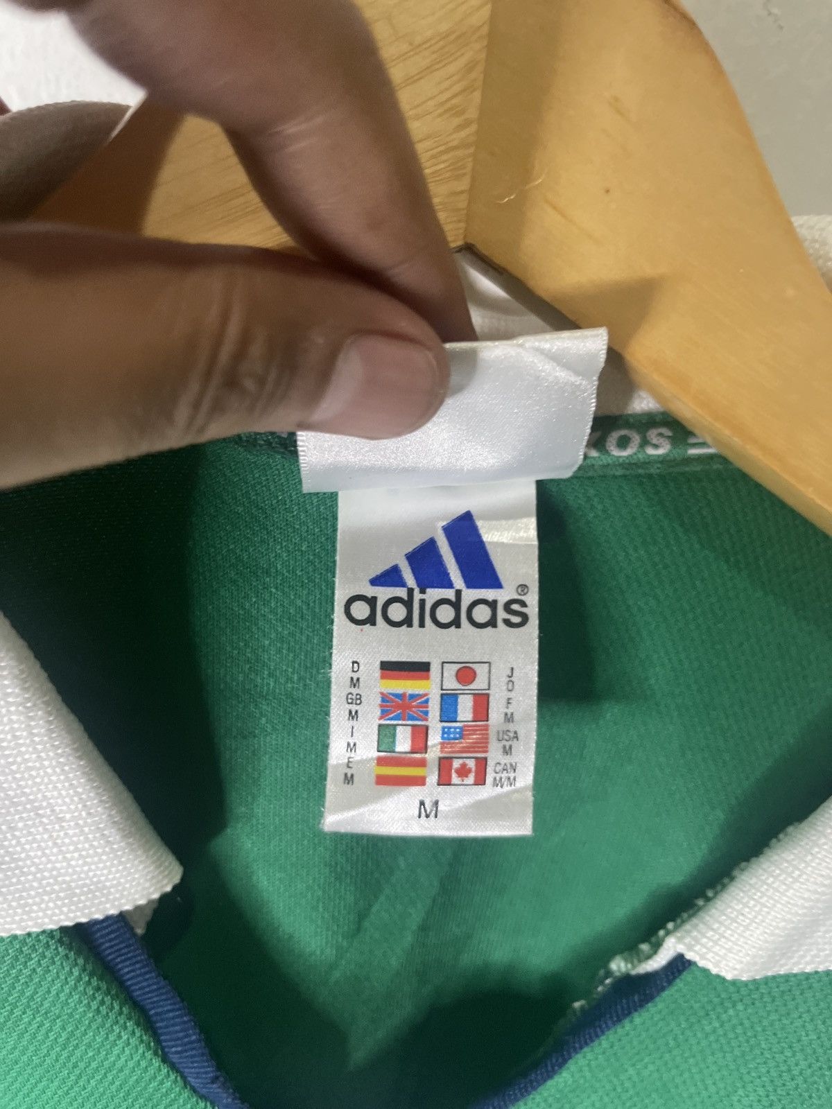 Adidas Vintage Panathinaikos FC 2000-2001 jersey Size US M / EU 48-50 / 2 - 4 Thumbnail