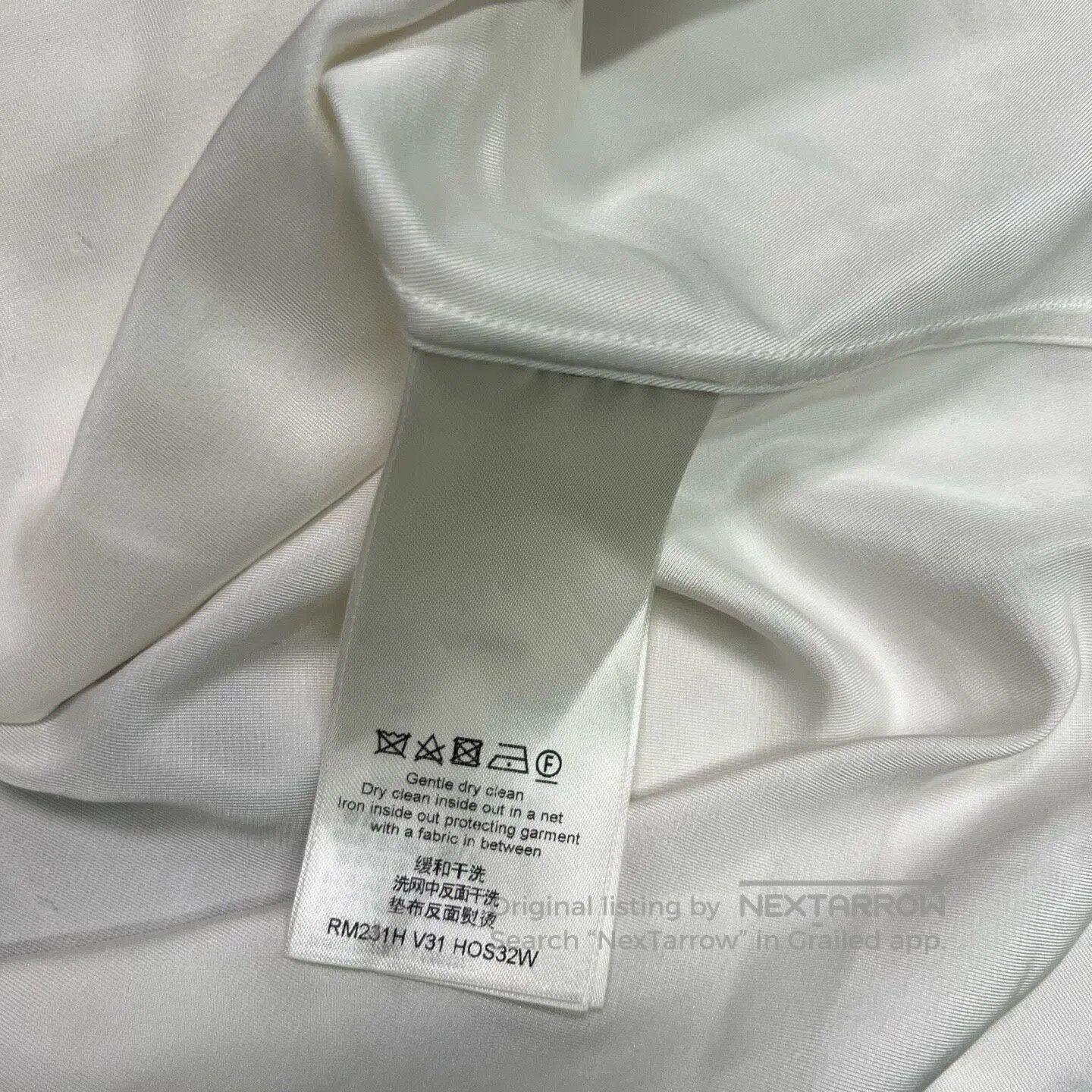 Louis Vuitton Louis Vuitton Yayoi Kusama Psychedelic Flower White Shirt| Size XXL / US 16-18 / IT 52-54 - 6 Thumbnail
