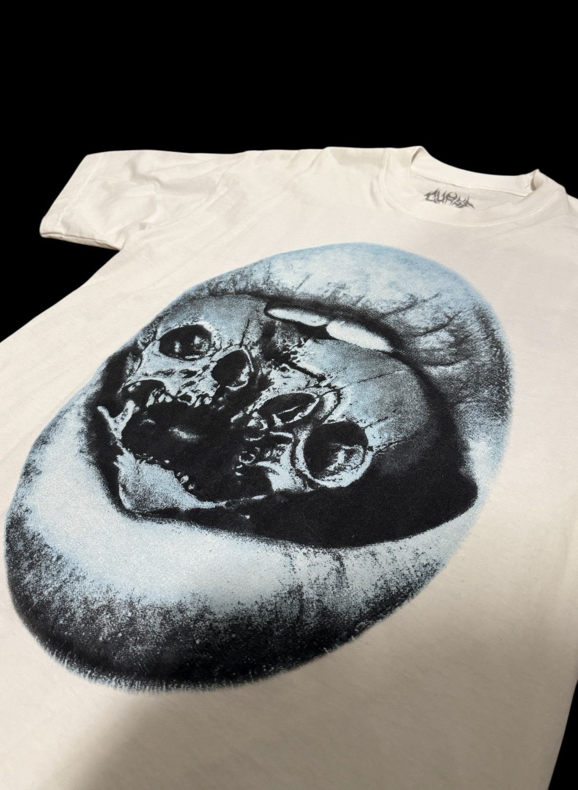 Japanese Brand Krypto World white T Shirt Size US M / EU 48-50 / 2 - 2 Thumbnail