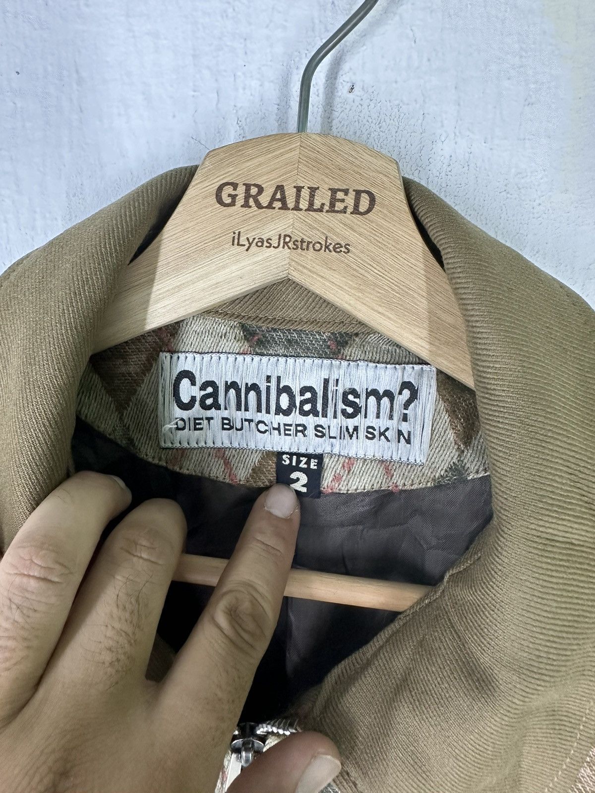 Diet Butcher Slim Skin Vintage Cannibalism? Diet Butcher Slim Skin Jacket Size US M / EU 48-50 / 2 - 16 Thumbnail