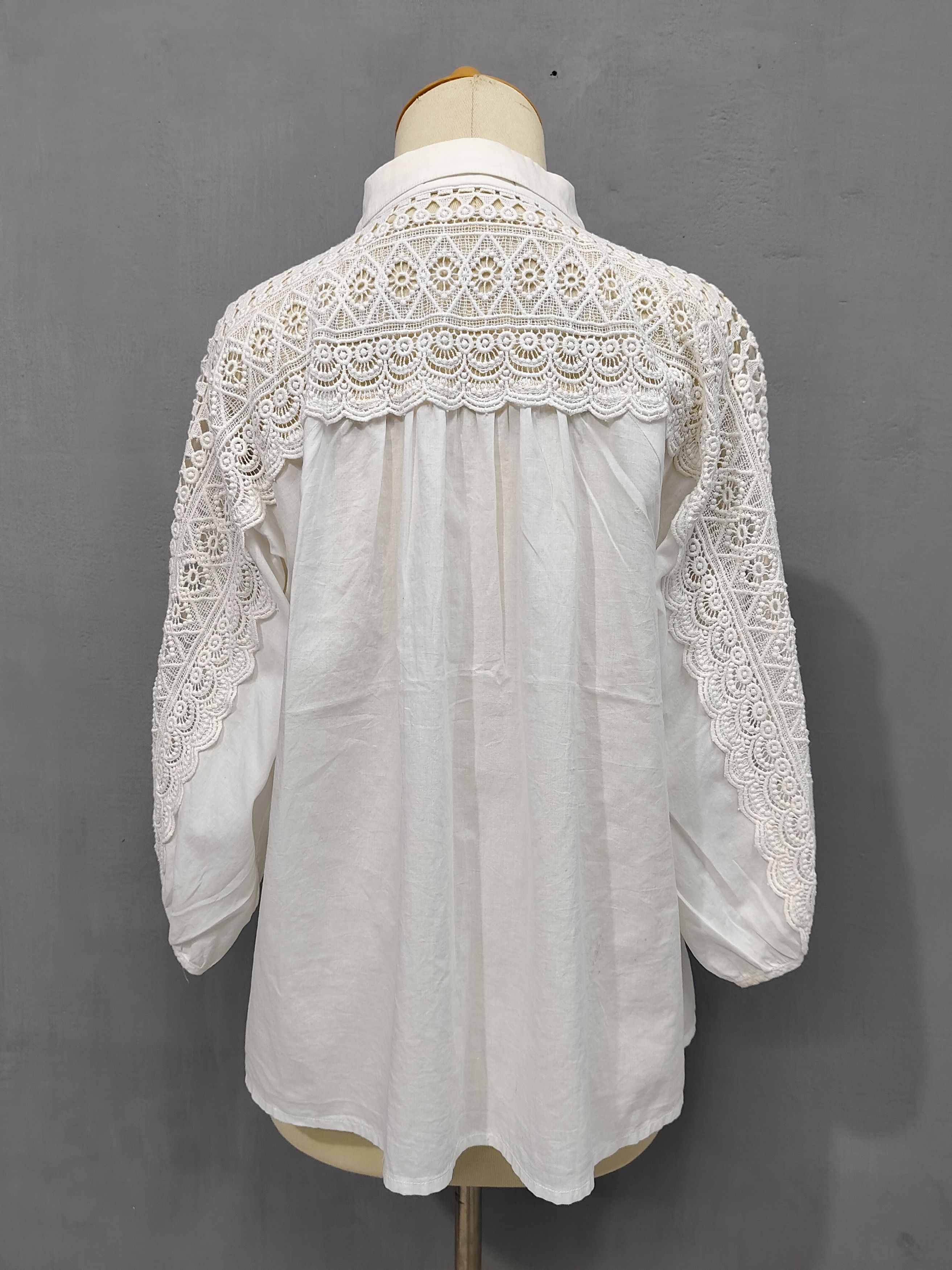 Kansai Yamamoto 🇯🇵 Kansai Bis 🇯🇵 Brocade Sleeves Blouses Size L / US 10 / IT 46 - 4 Thumbnail