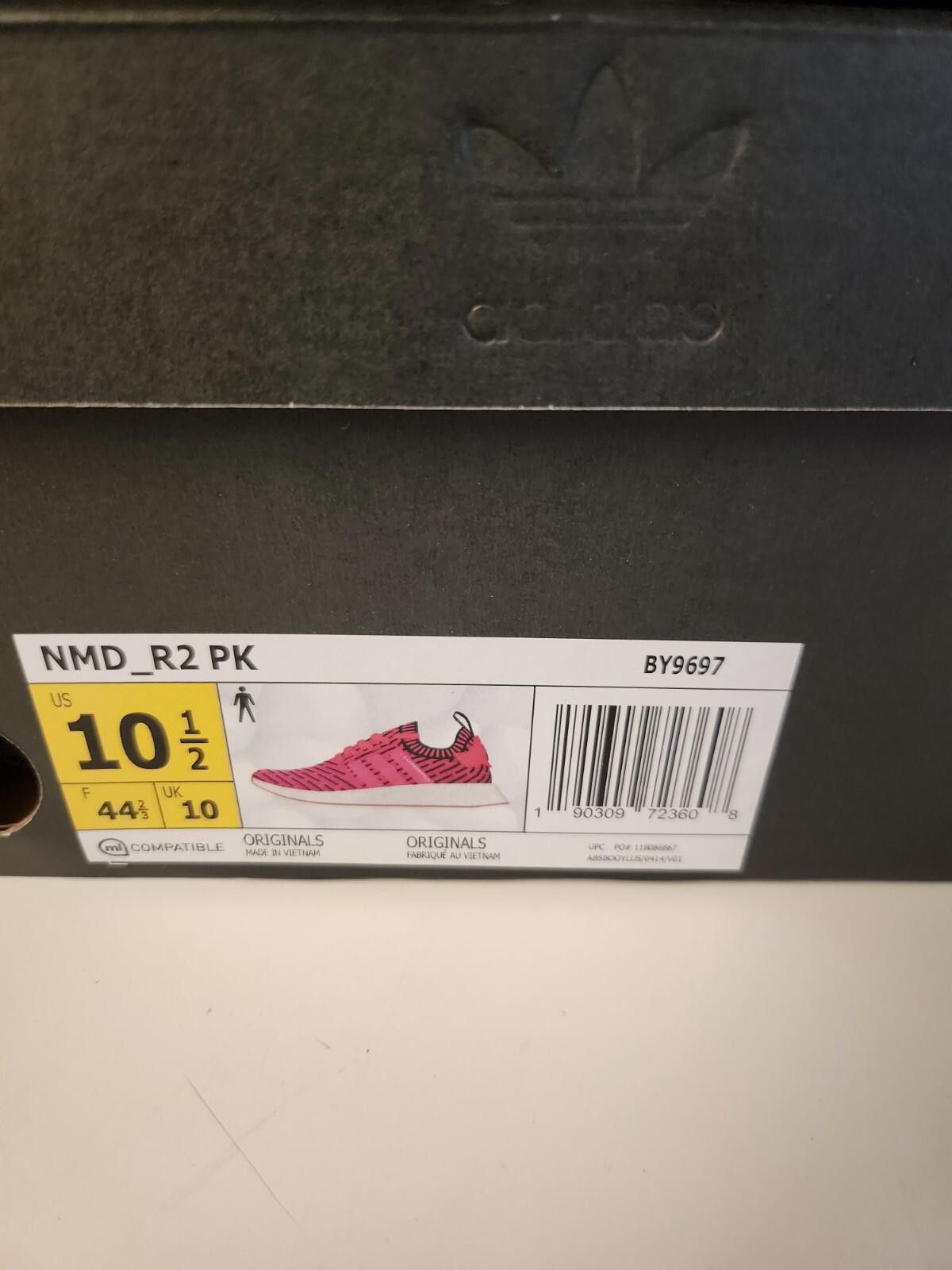Adidas Adidas NMD R2 Primeknit Japan Shock Pink Athletic Shoe 10.5 Size US 10.5 / EU 43-44 - 6 Thumbnail