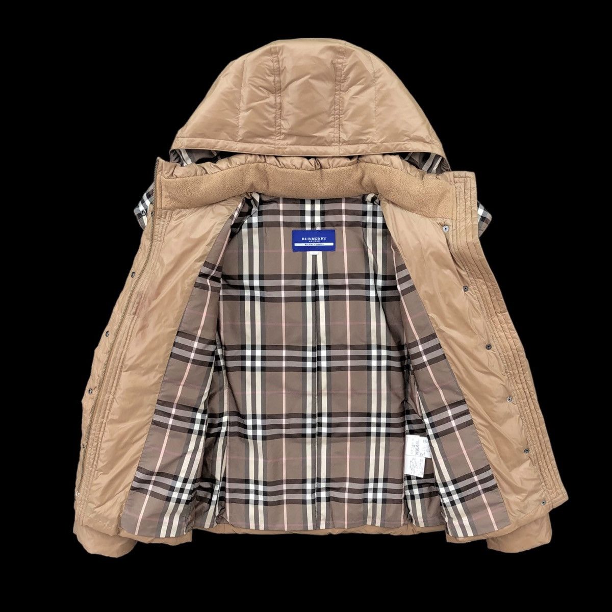 Burberry Burberry Blue Label Raccon Down Puffer Jacket Remove Hoodie Size S / US 4 / IT 40 - 15 Thumbnail