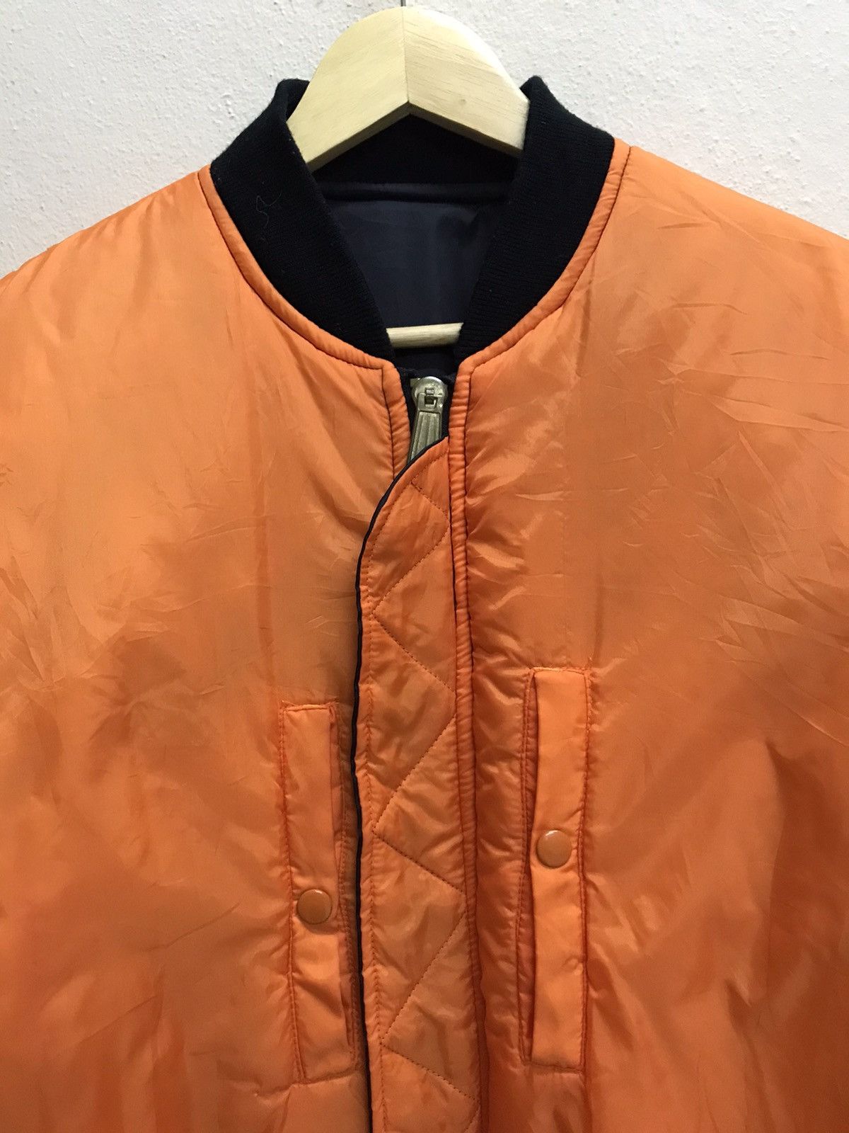 MLB Vintage Malt’s Riversible Bomber Jacket Size US XL / EU 56 / 4 - 7 Thumbnail