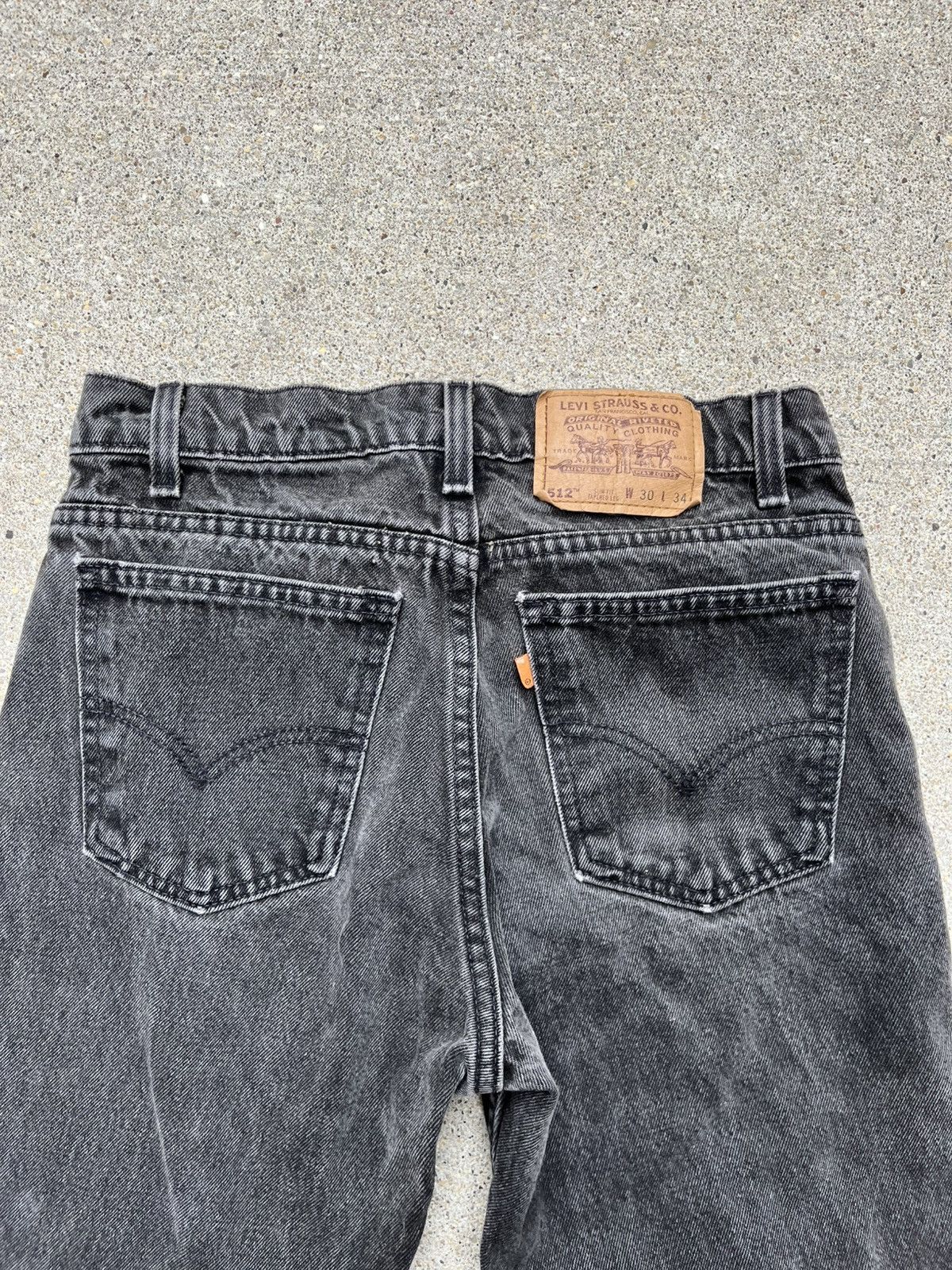 Levi's × Vintage Orange Label Vintage Black Levis Jeans Size US 34 / EU 50 - 5 Thumbnail