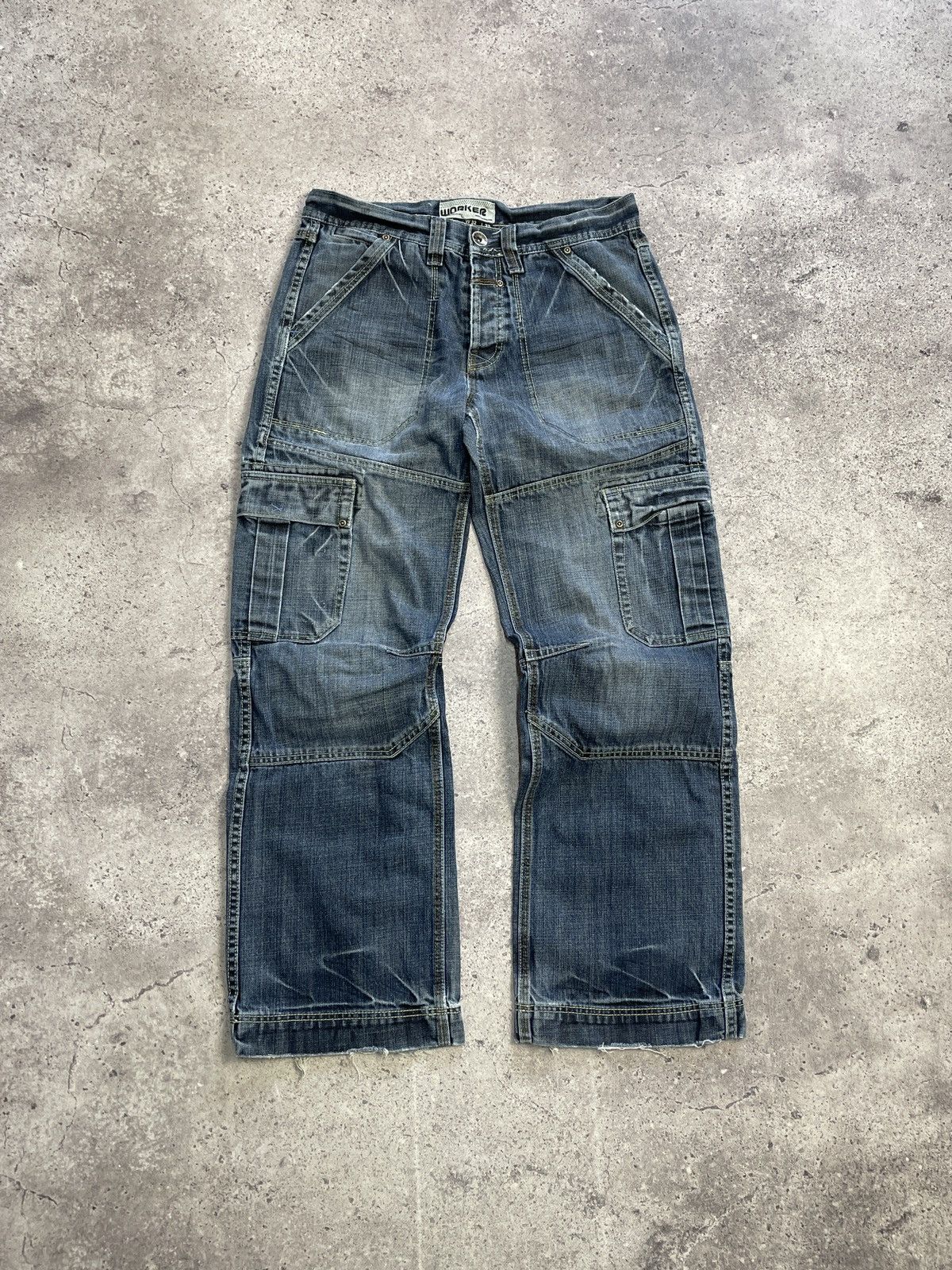 Diesel Vintage Junya Watanabe Balenciaga Style Distressed Jeans Size US 32 / EU 48 - 1 Thumbnail