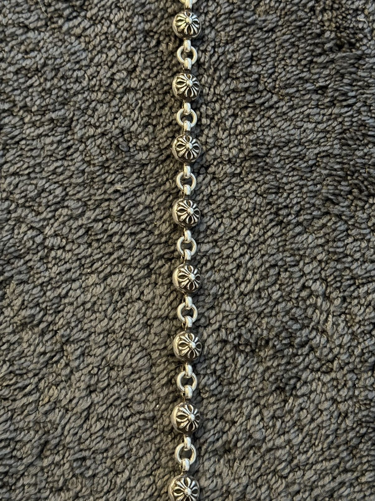 Chrome Hearts Single Clasp 24” Cross Ball Wallet Chain Size ONE SIZE - 7 Thumbnail