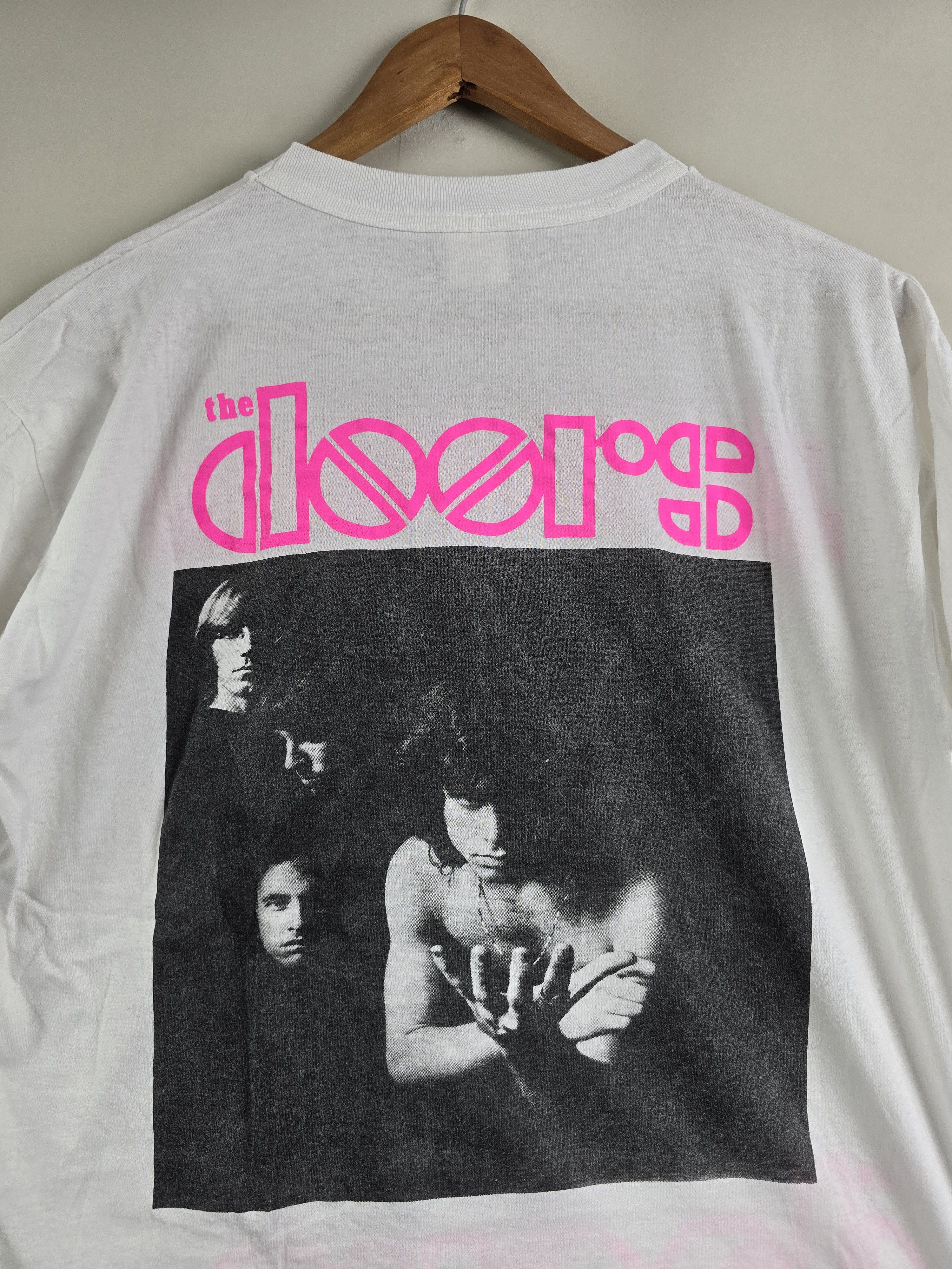 Band Tees × Vintage 90s Jim Morrison The Doors M 20" 27" Size US M / EU 48-50 / 2 - 6 Thumbnail
