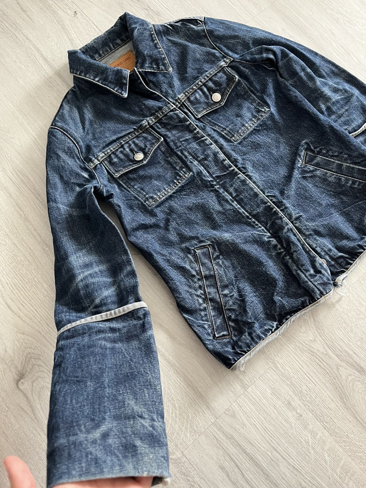 Helmut Lang Helmut Lang 1997 Gtr Denim jacket Size US M / EU 48-50 / 2 - 4 Thumbnail