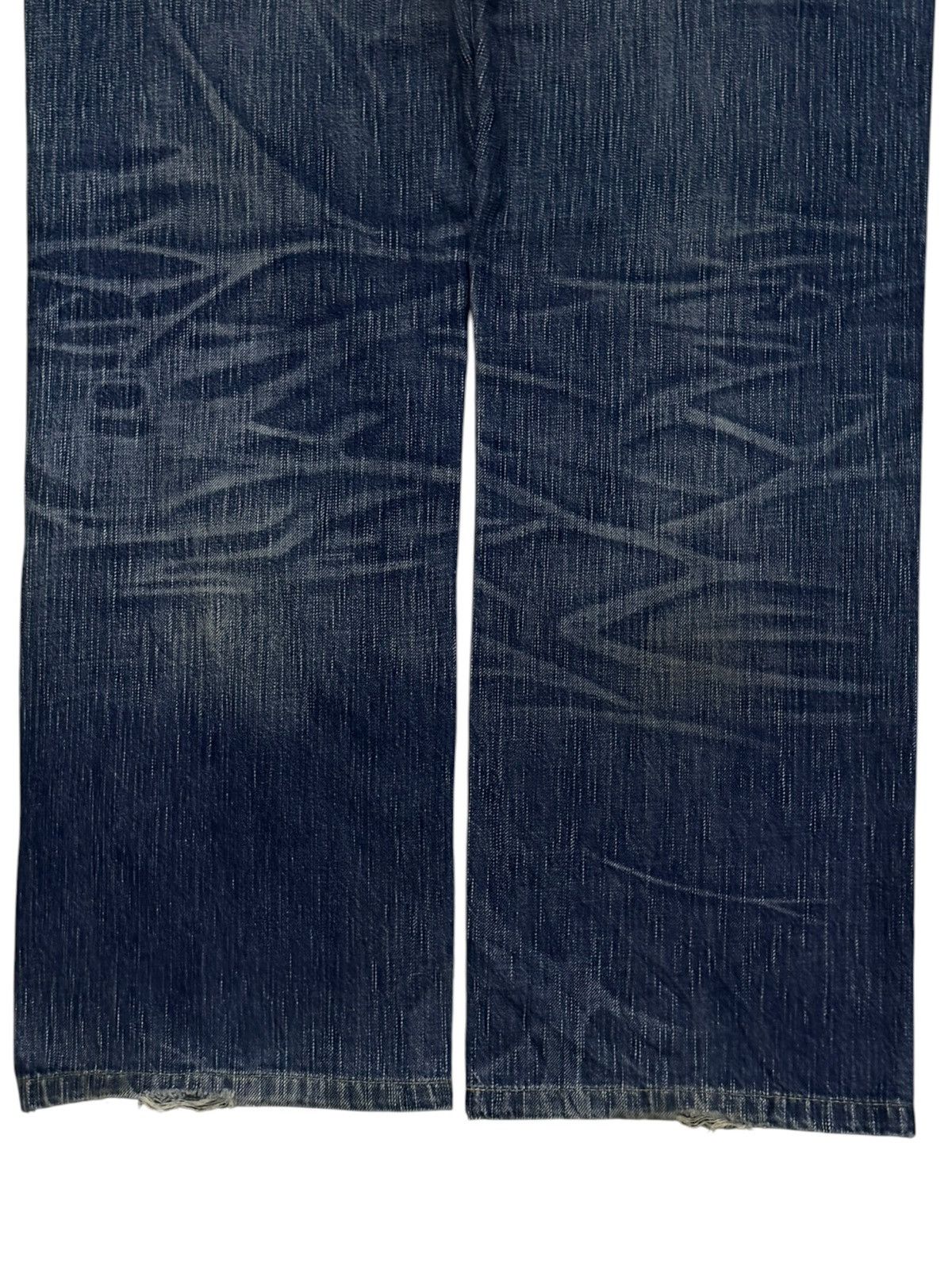 Edwin Vintage Edwin 503 Blue Trip Japan | Relaxed Straight | W37 Size US 37 - 7 Thumbnail