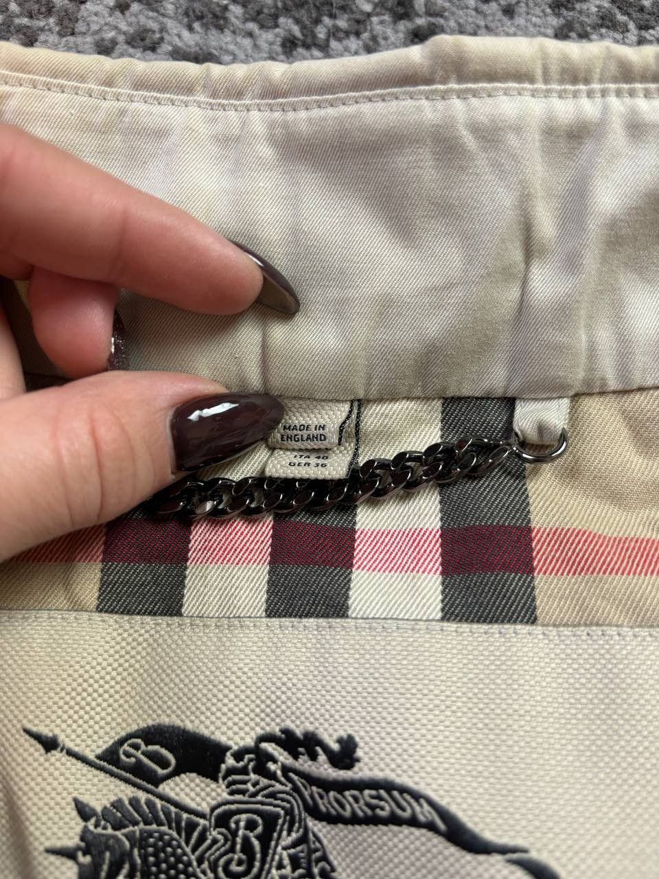 Burberry × Vintage Vintage Burberry Kensington Heritage Mid-Length Trench Coat Size US S / EU 44-46 / 1 - 7 Thumbnail