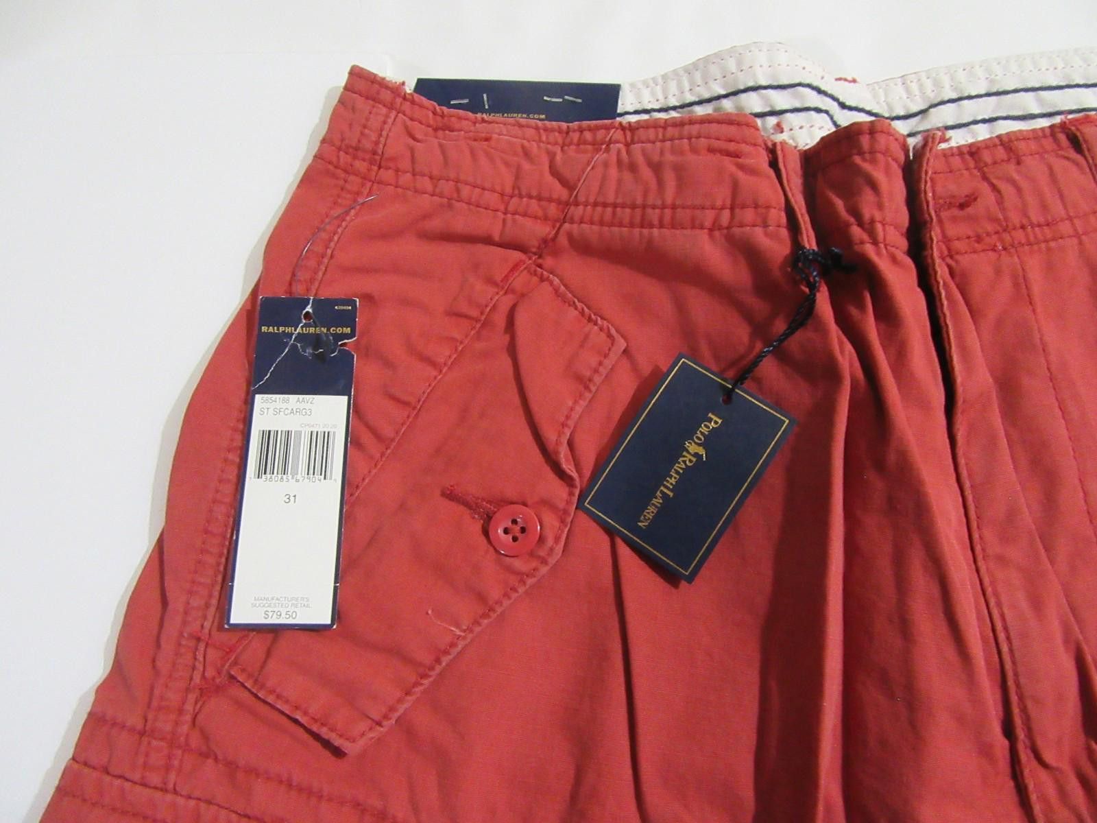 Polo Ralph Lauren Polo Ralph Lauren Mens Y2K Surplus Fit Cargo Shorts Size 31 Size US 31 - 2 Thumbnail